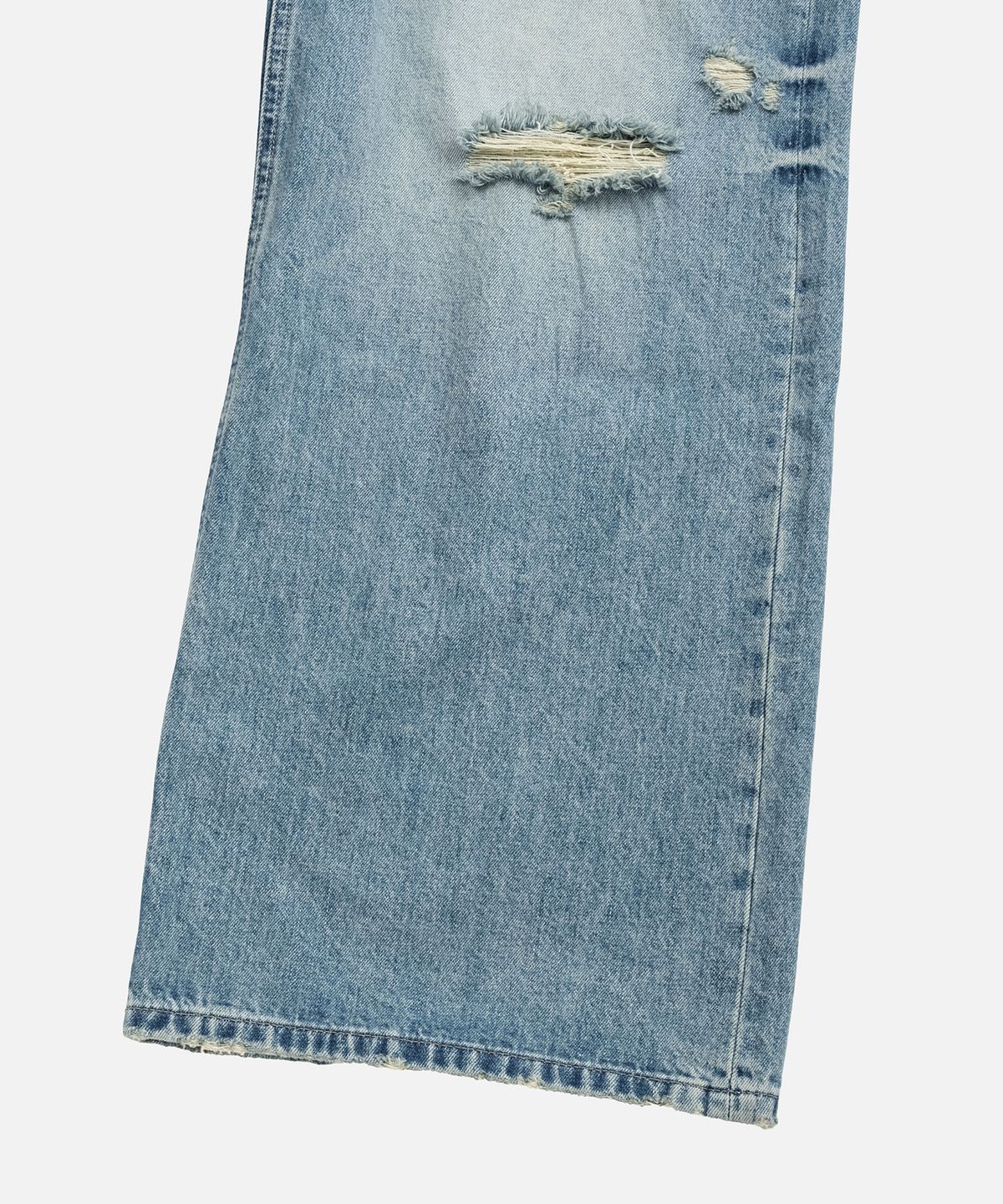 인스턴트펑크(INSTANTFUNK) [민지S PICK] STRANGER GRAPHIC WIDE DENIM - BLUE