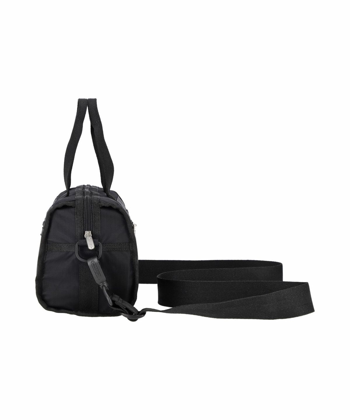 레스포색(LESPORTSAC) 리사이클드 블랙 탑핸들 미니 더플 크로스바디 [3061.R086]