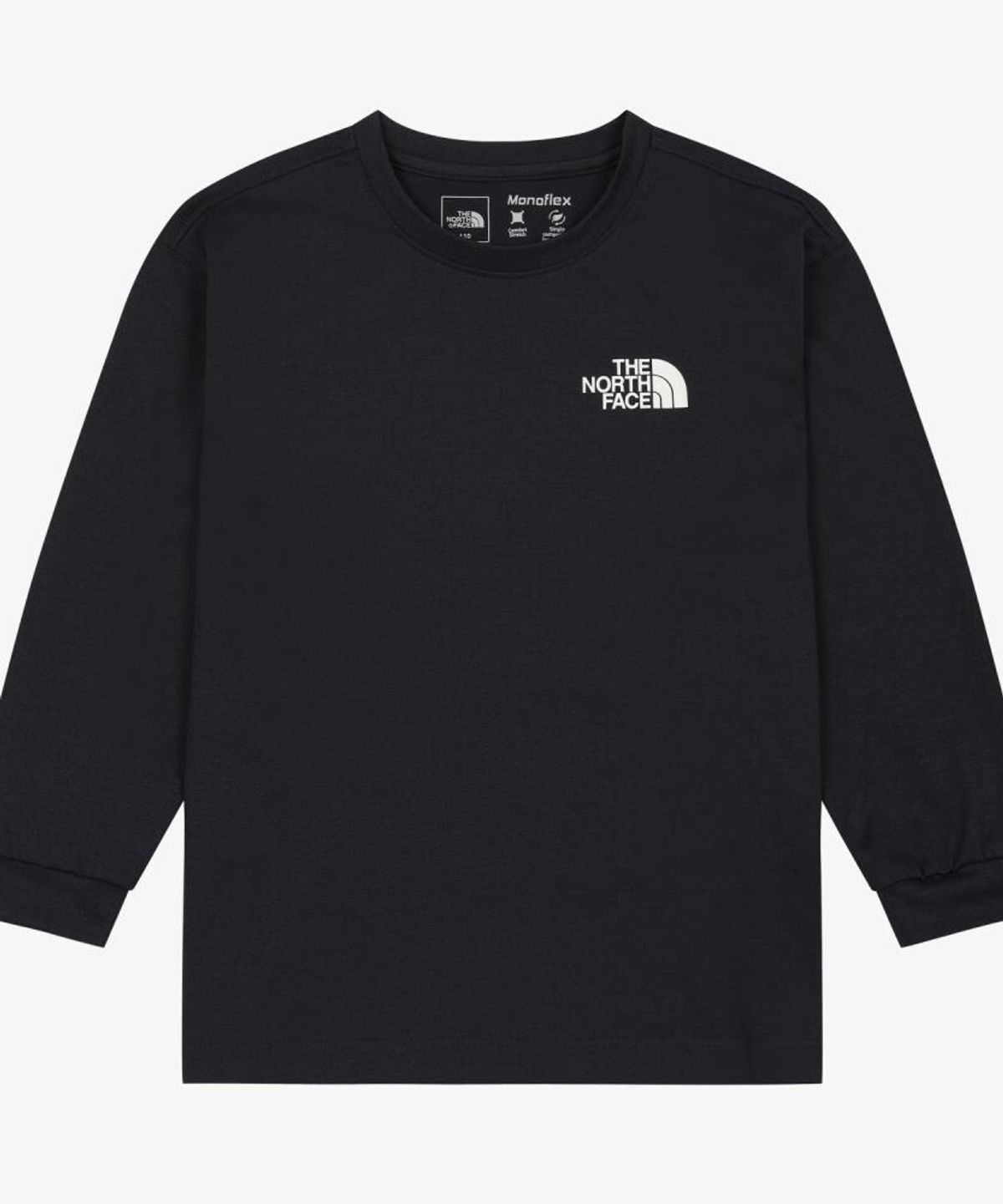 노스페이스 키즈(THE NORTH FACE KIDS) 키즈 킥-데이 긴팔 티셔츠 NT7TS55S_BLK