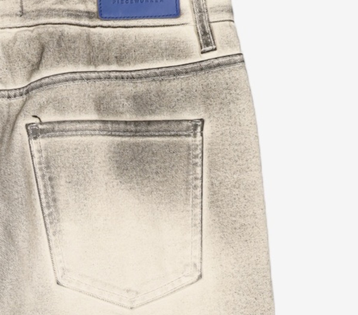 피스워커(PIECE WORKER) Ethnic White / Semi Wide 32