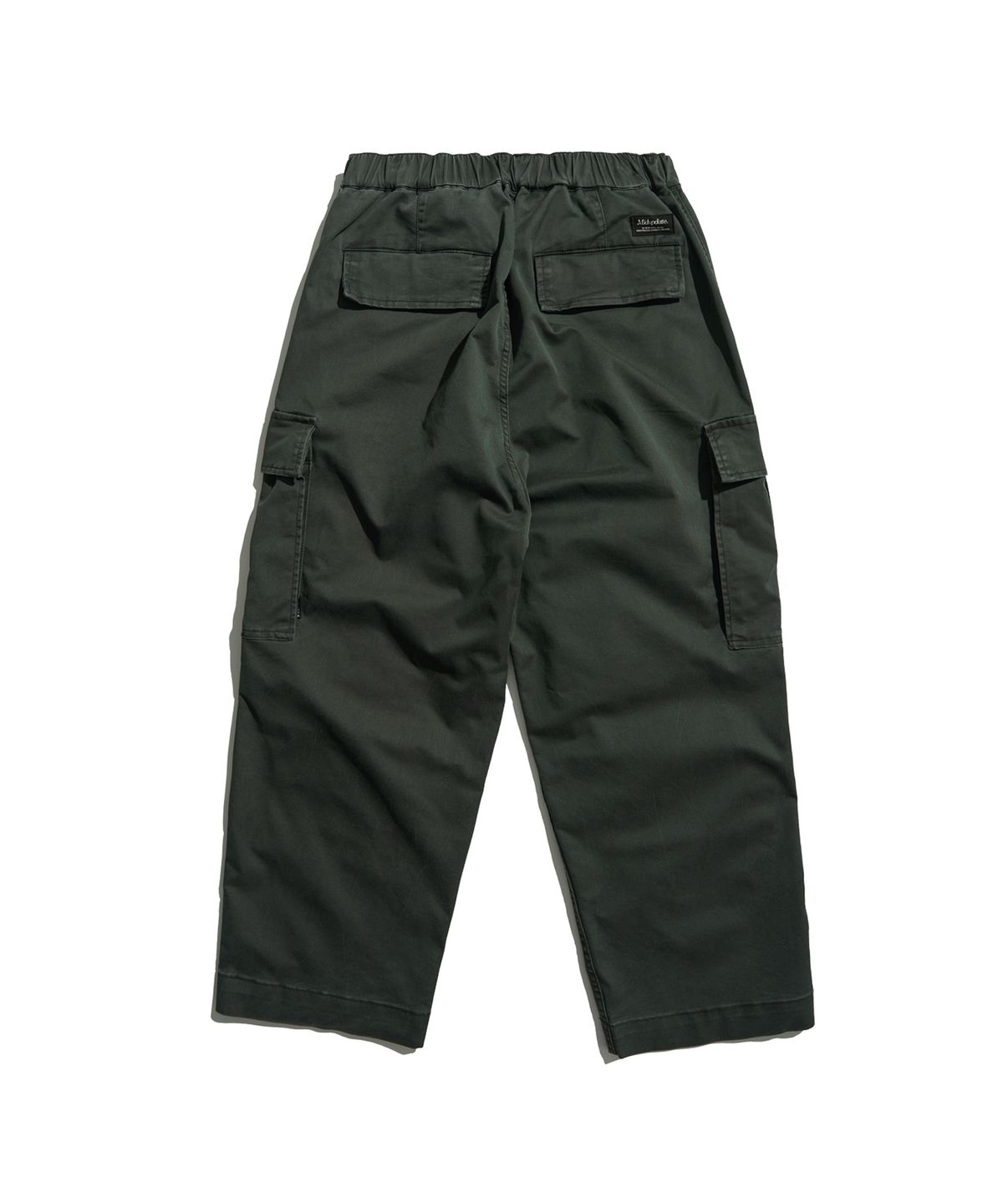 미드업데이트(MIDUPDATE) Knee-Pleated Easy Cargo Pants_GR