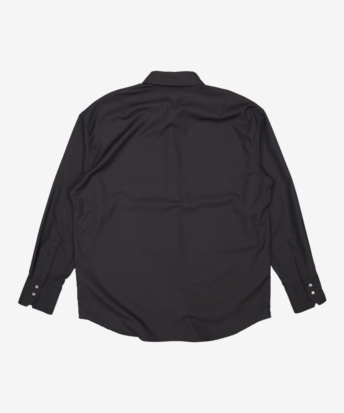 드로우핏(DRAW FIT) 오버사이즈 히든 미니멀 셔츠 [BLACK] XL