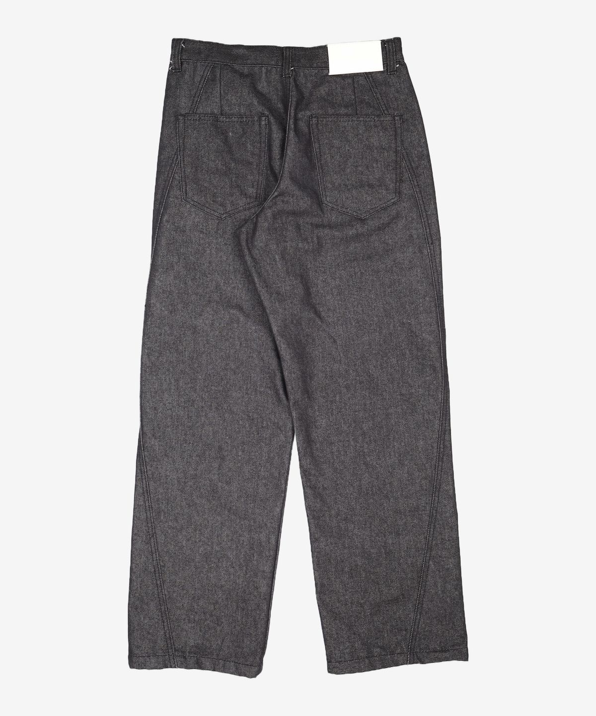데케트(DECET) Curved Wide Jeans DCPT033Black 28