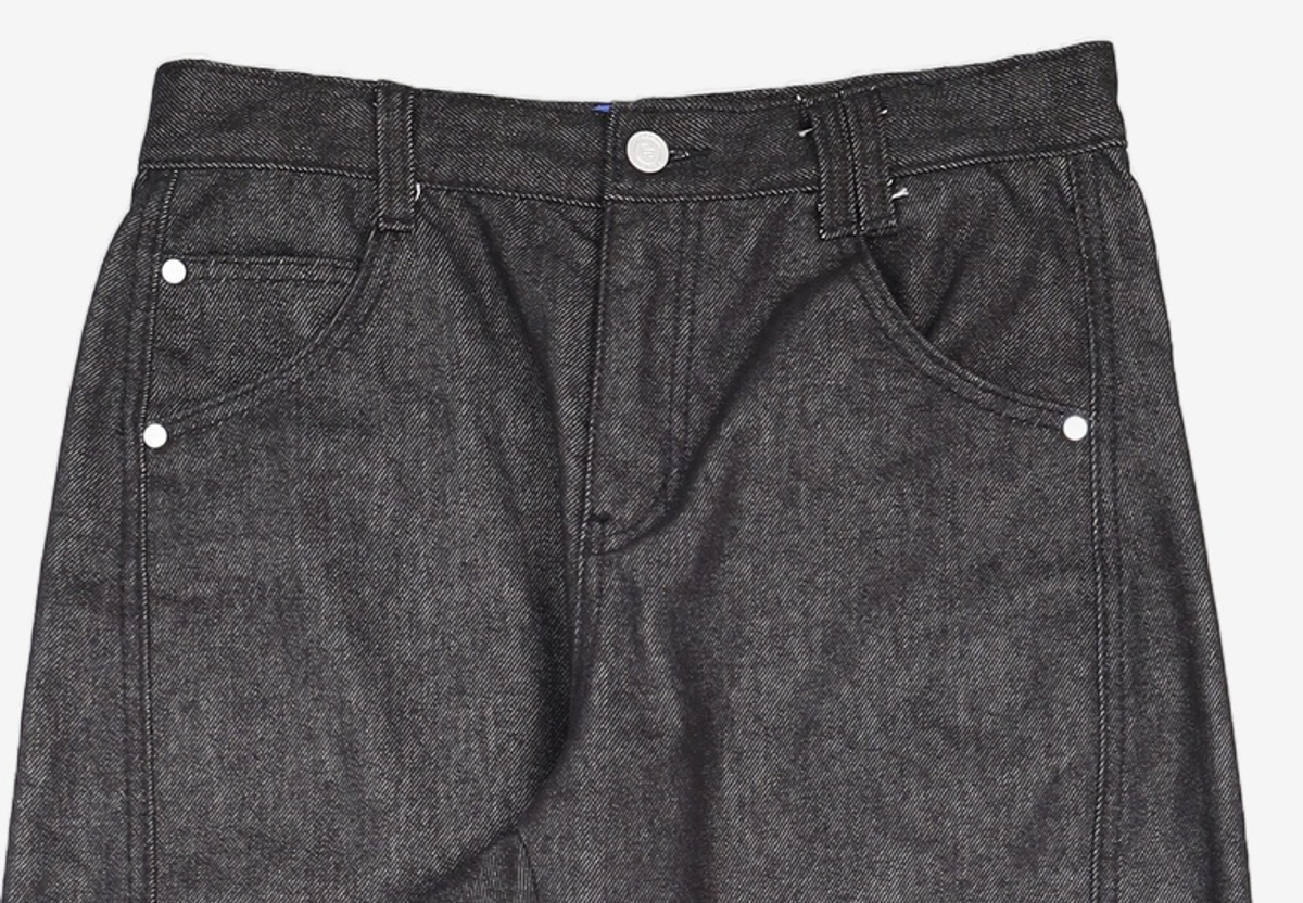 데케트(DECET) Curved Wide Jeans DCPT033Black 28