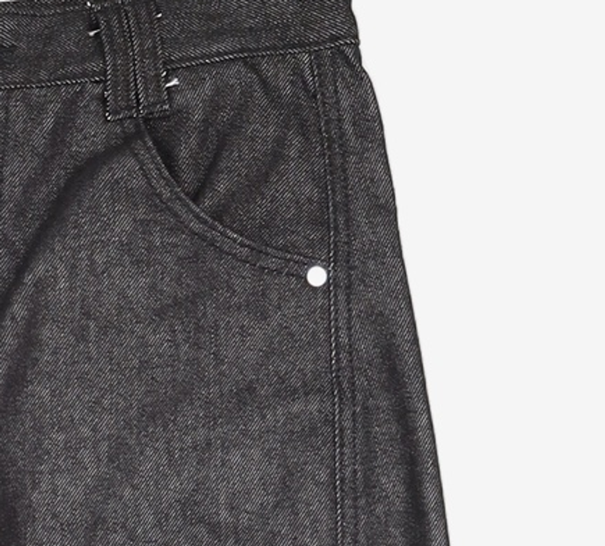 데케트(DECET) Curved Wide Jeans DCPT033Black 28