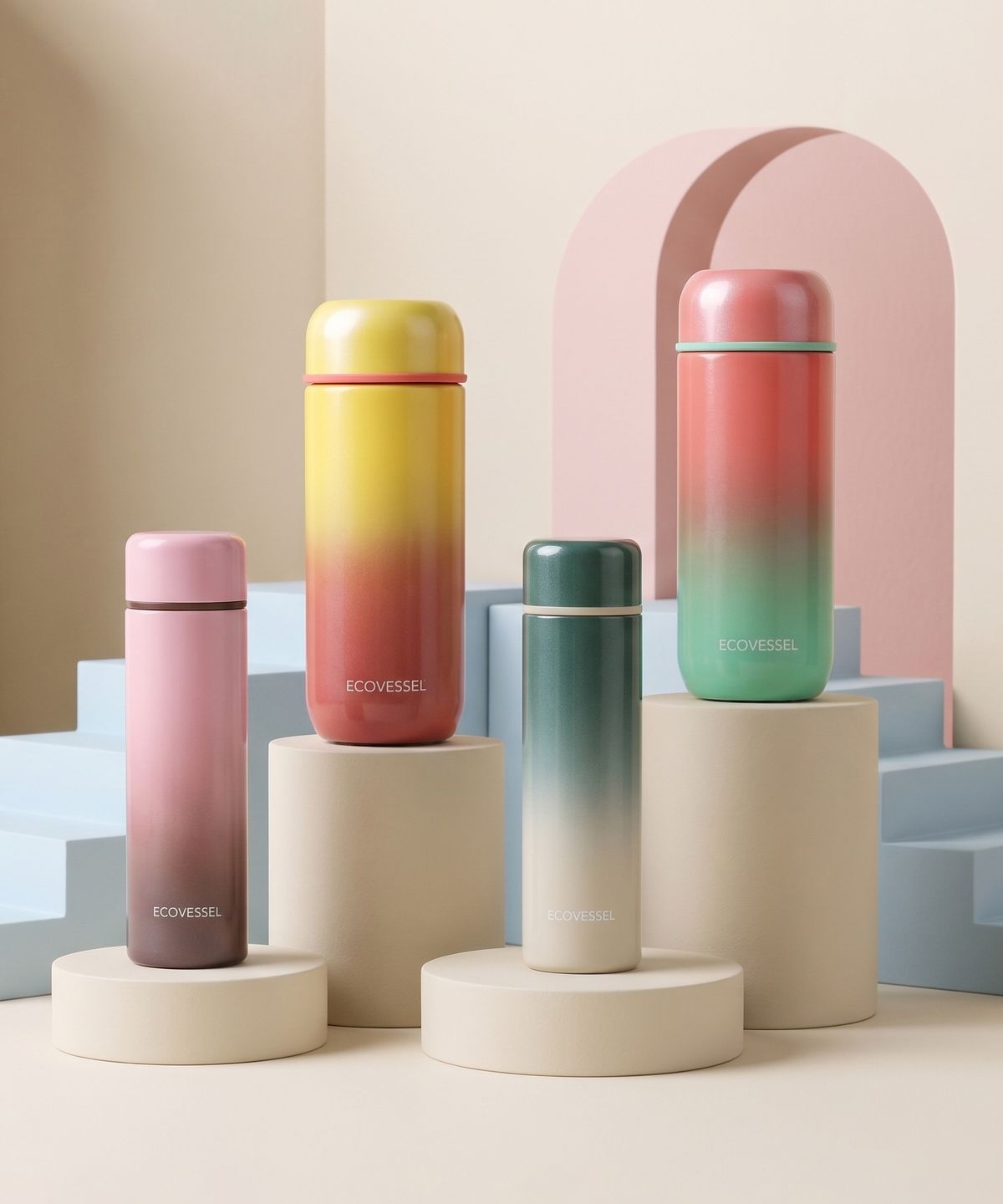 에코베슬(ECOVESSEL) 루체 150ml 200ml 포켓 미니 보온보냉병