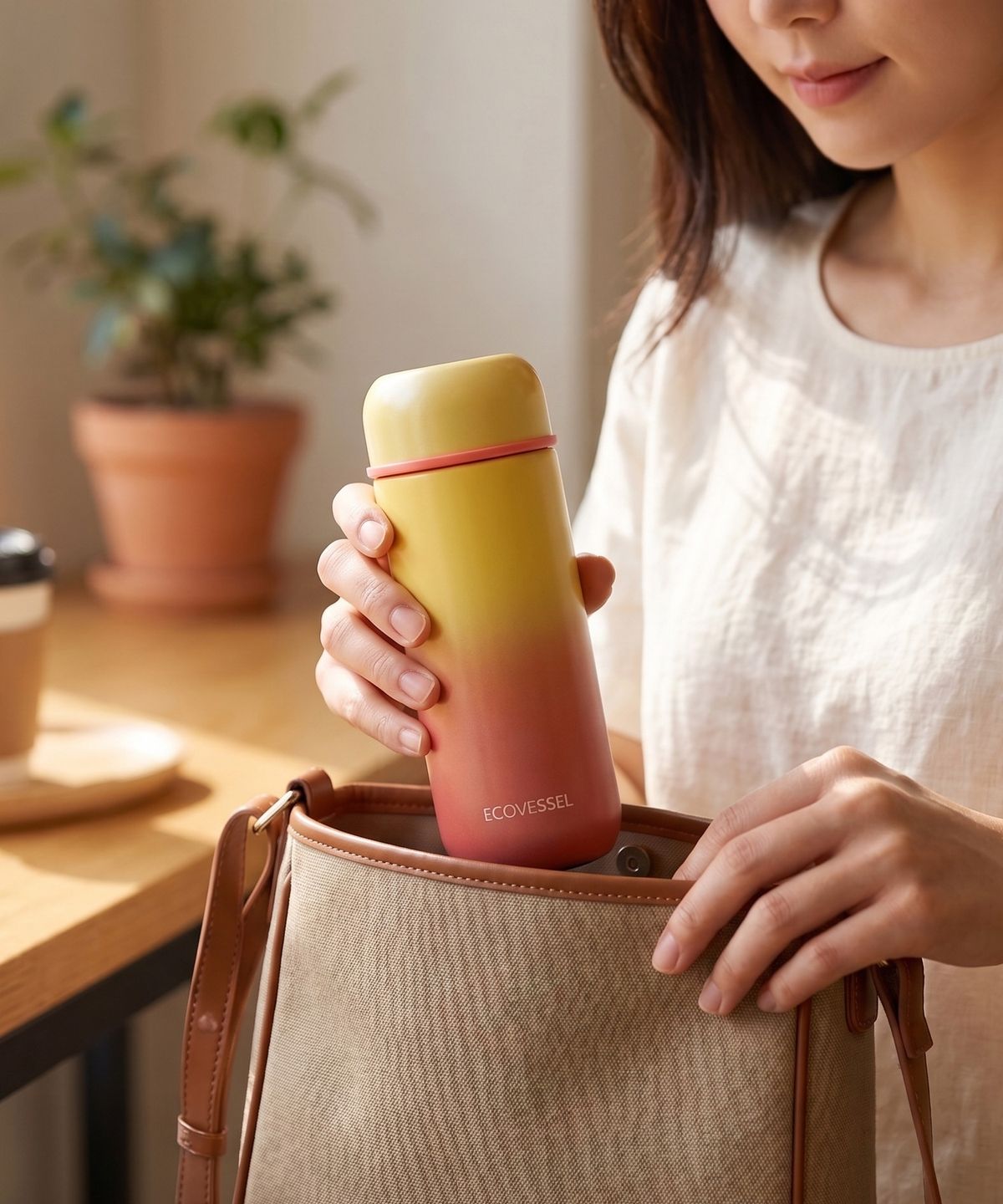 에코베슬(ECOVESSEL) 루체 150ml 200ml 포켓 미니 보온보냉병