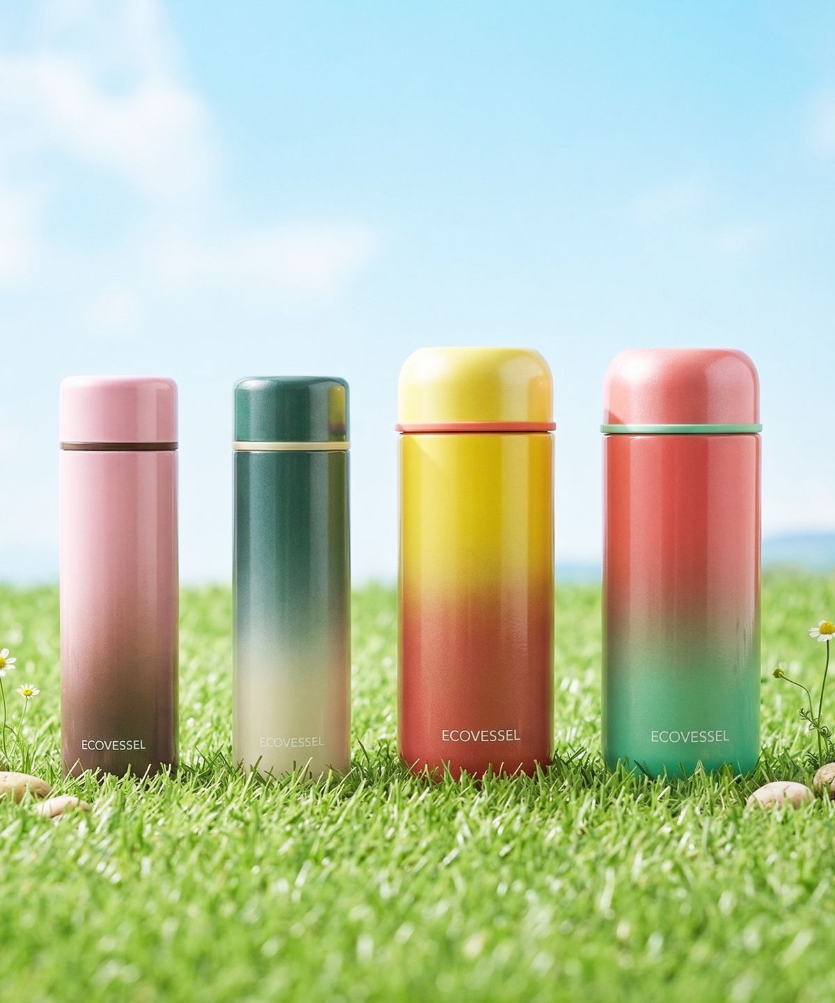 에코베슬(ECOVESSEL) 루체 150ml 200ml 포켓 미니 보온보냉병