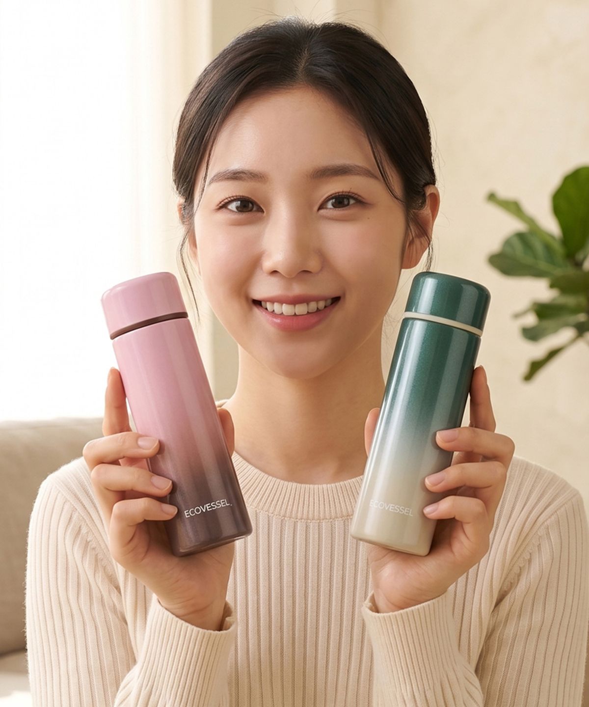 에코베슬(ECOVESSEL) 루체 150ml 200ml 포켓 미니 보온보냉병