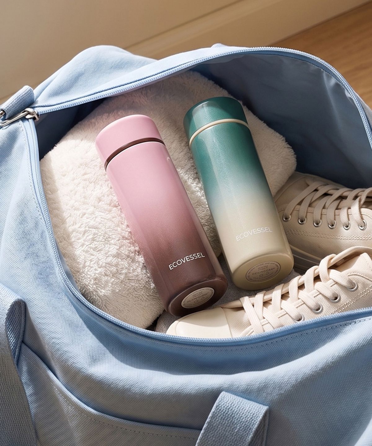 에코베슬(ECOVESSEL) 루체 150ml 200ml 포켓 미니 보온보냉병