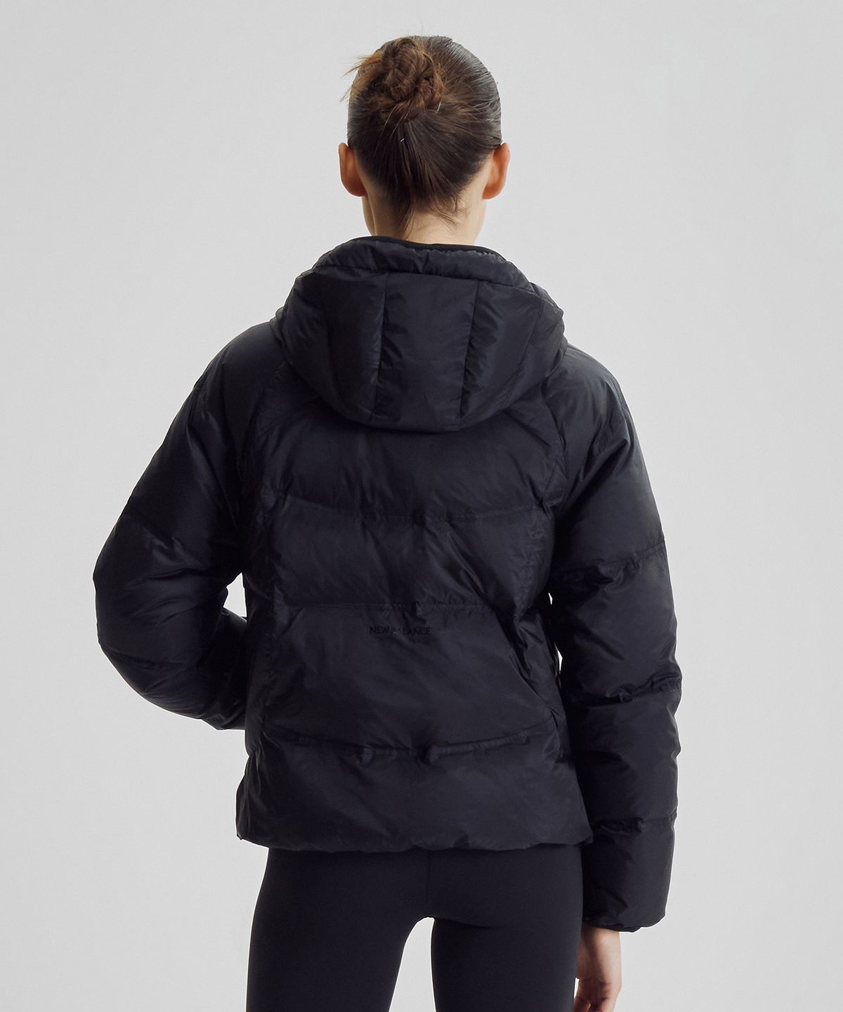 뉴발란스(NEW BALANCE) NBNPG4W912 / WOMEN 플라잉 204 Airy 후드형 경량다운 (BLACK)