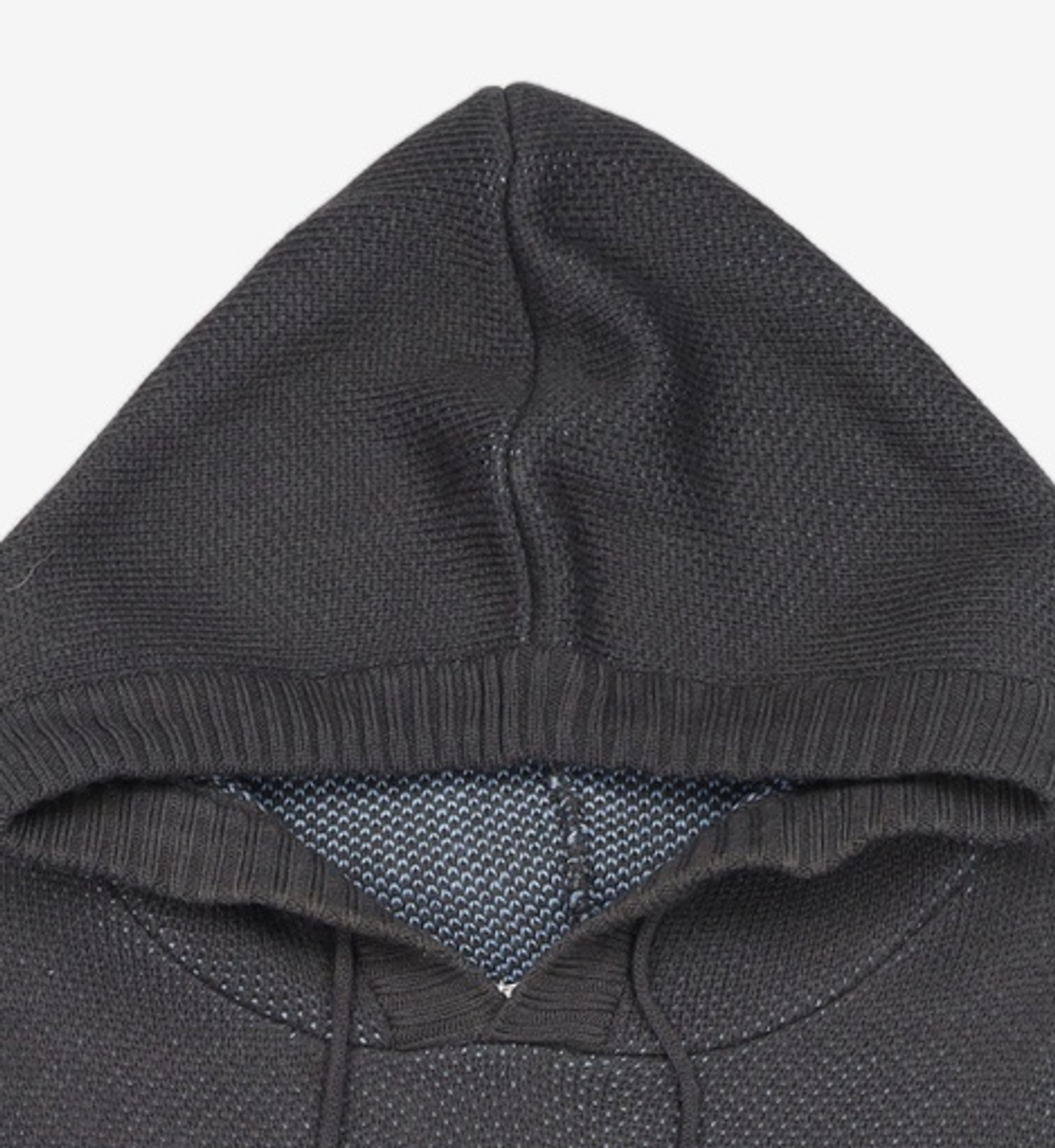 크리틱(CRITIC) GOTH LOGO HOOD KNIT CHARCOAL XL
