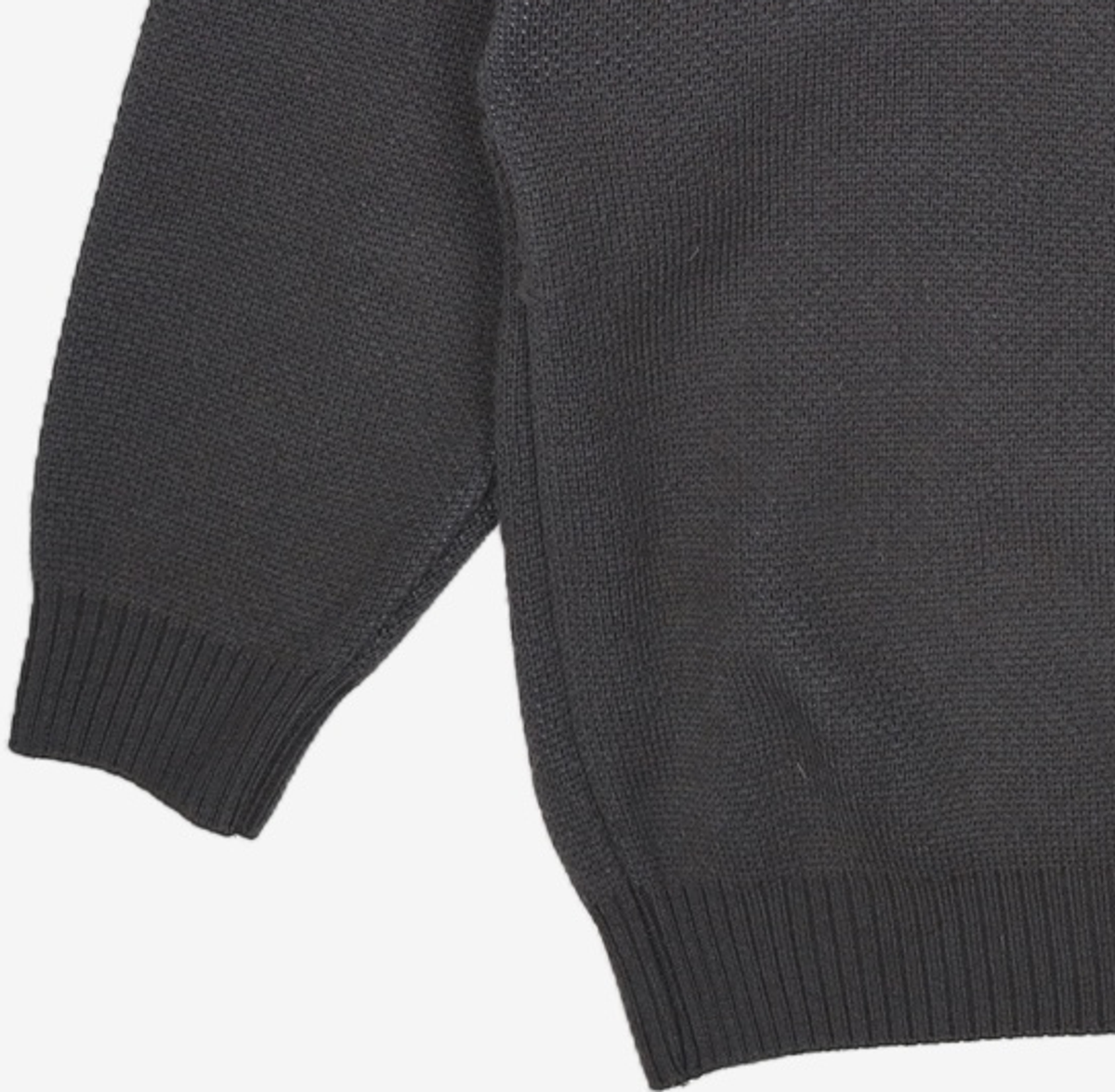 크리틱(CRITIC) GOTH LOGO HOOD KNIT CHARCOAL XL