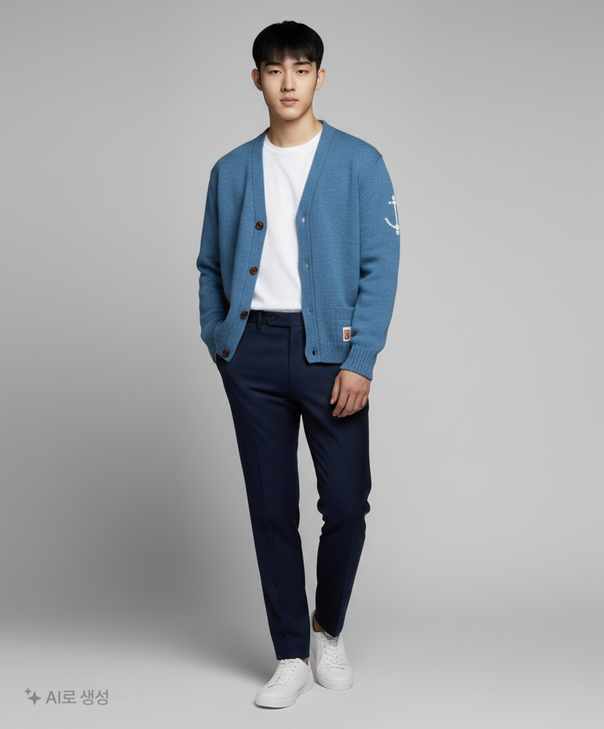 건지 울른스(Guernsey Woollens) 카디건 44