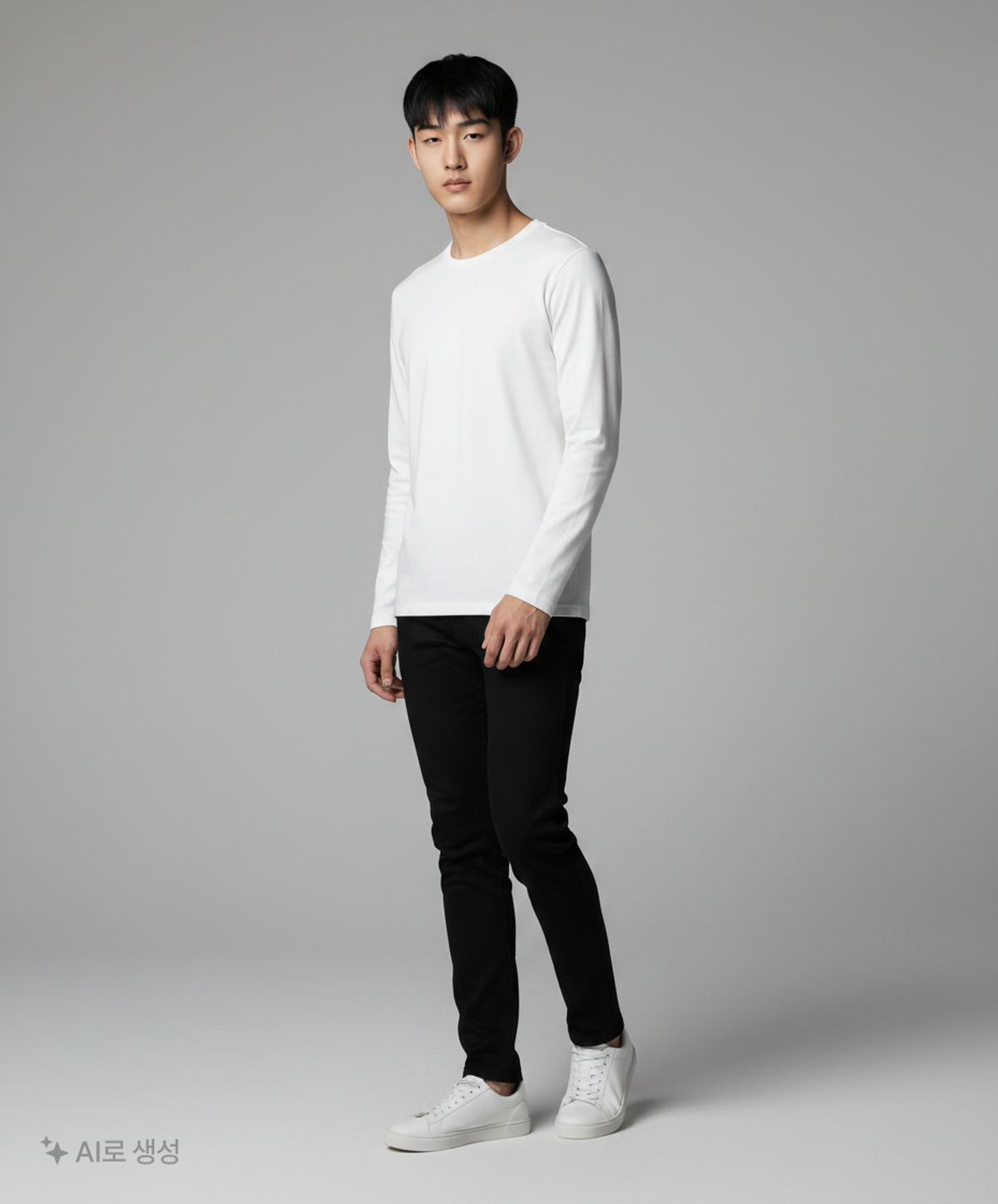 스파오(SPAO) 긴소매 티셔츠 L