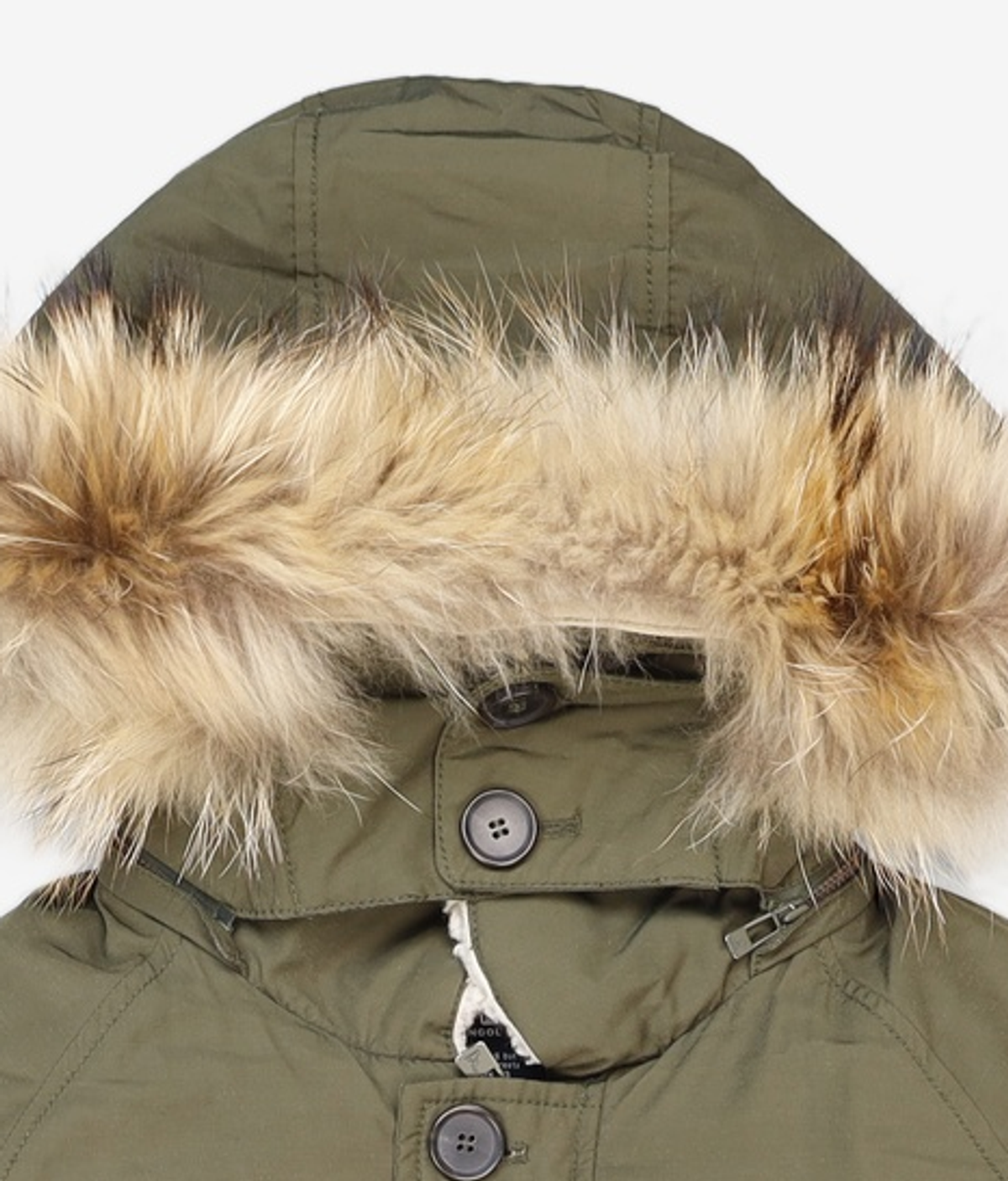 캉골(KANGOL) 하프 패딩/하프 헤비 아우터 L