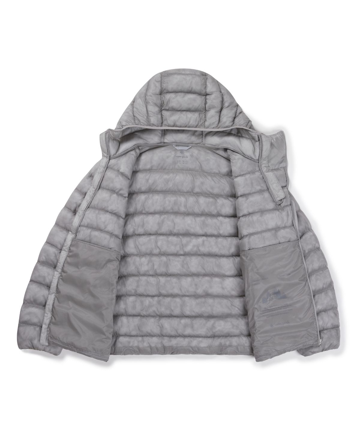 스노우피크 어패럴(SNOWPEAK APPAREL) 에어클라우드 10D 씬클라우드 자켓 (S26WMTPJ70) Ice Gray