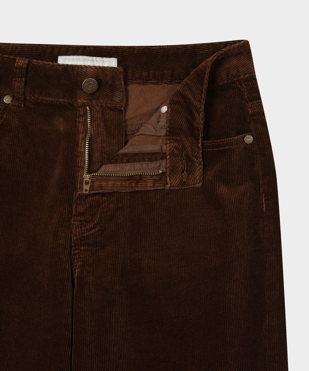 브룩스 브라더스(BROOKS BROTHERS) [여성] 코듀로이 팬츠 (브라운) (BBPCWBG401)