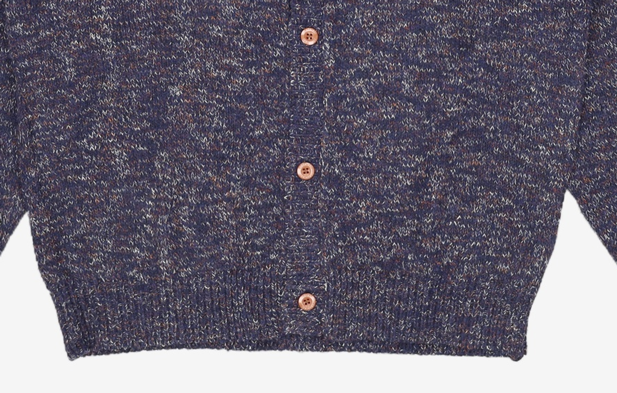 꼬모니노즈(COMONINOZ) TONE TONE CARDIGAN [GRAY] M