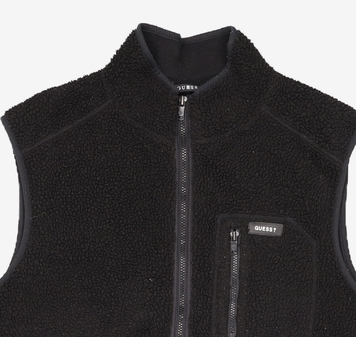 게스(GUESS) 뽀글이 VEST(MJ4K9467) XL