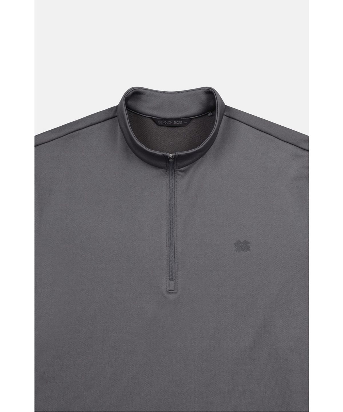 코오롱스포츠(KOLON SPORT) 남성 베이직 집업 티셔츠 JWTBW26251GRY