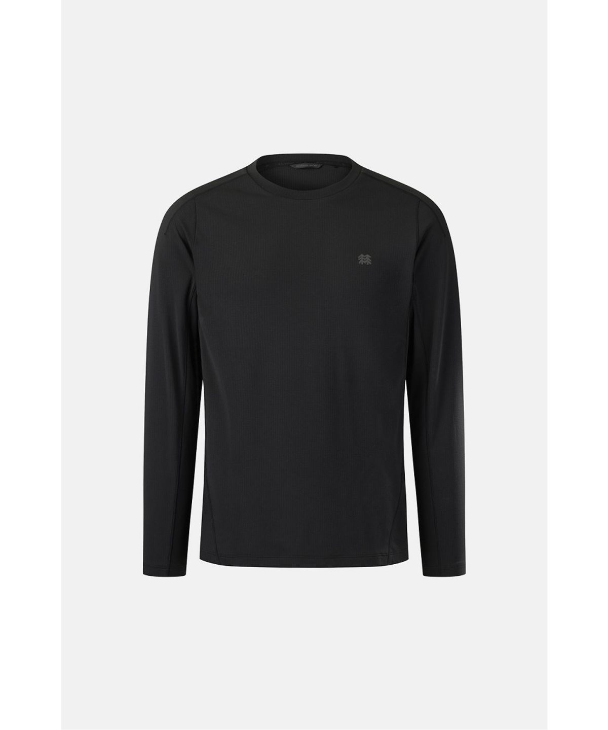 코오롱스포츠(KOLON SPORT) 남성 하이브리드 긴팔 라운드 티셔츠 JWTBA26151BLK