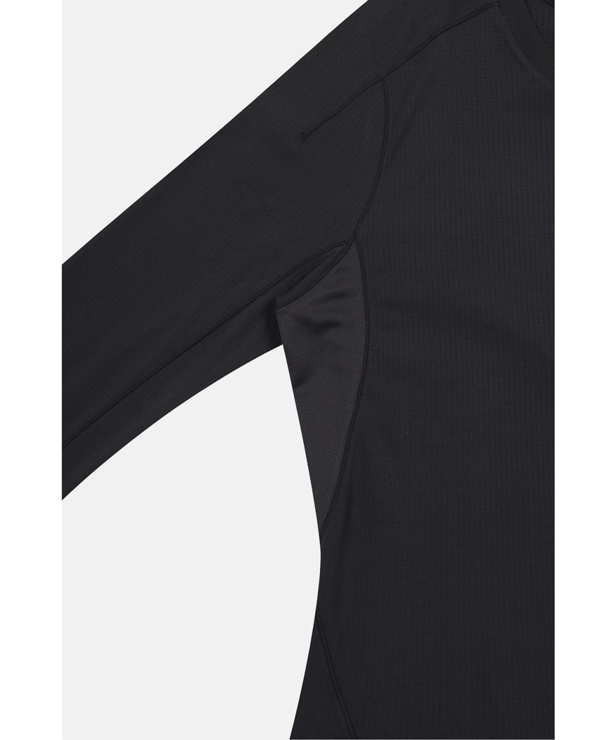코오롱스포츠(KOLON SPORT) 남성 하이브리드 긴팔 라운드 티셔츠 JWTBA26151BLK