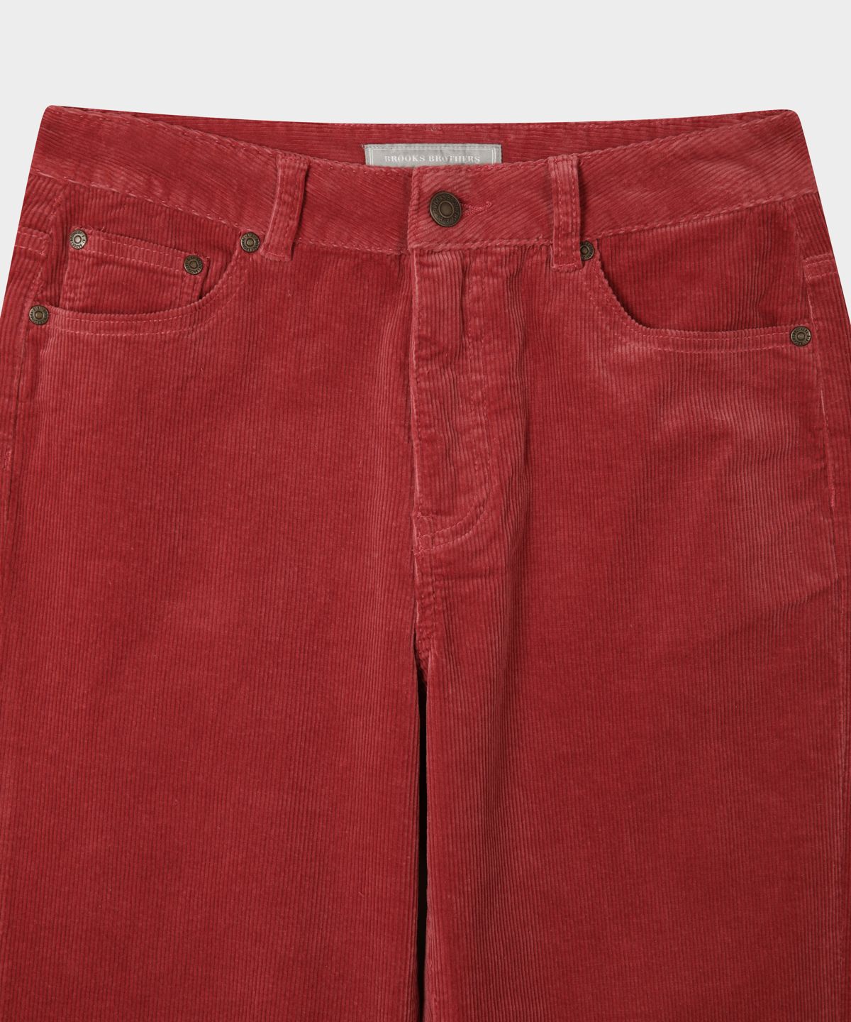 브룩스 브라더스(BROOKS BROTHERS) [여성] 코듀로이 팬츠 (레드) (BBPCWBG401)