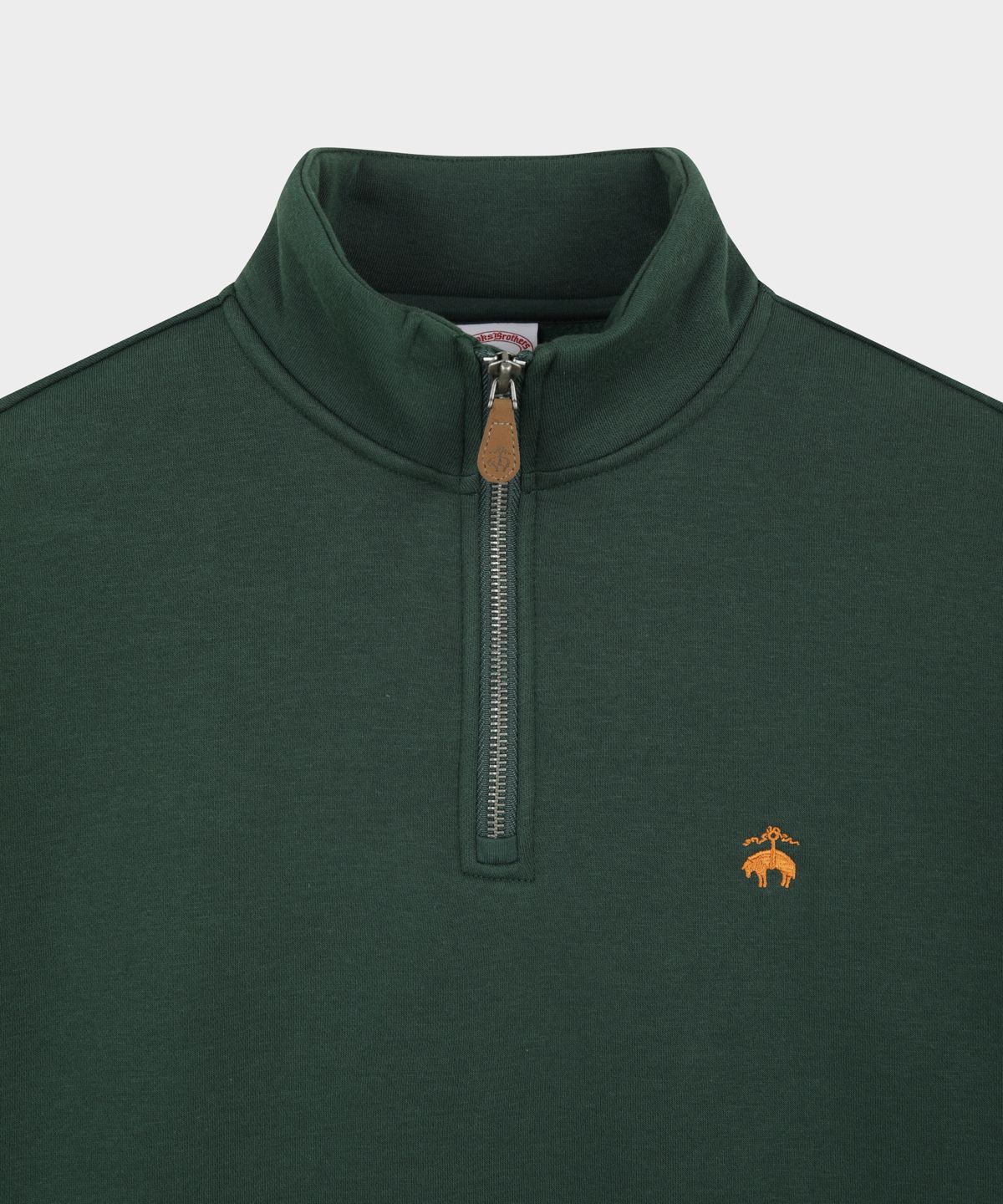 브룩스 브라더스(BROOKS BROTHERS) 하프 집업 스웨트셔츠 (그린) (BBNUMBG301)