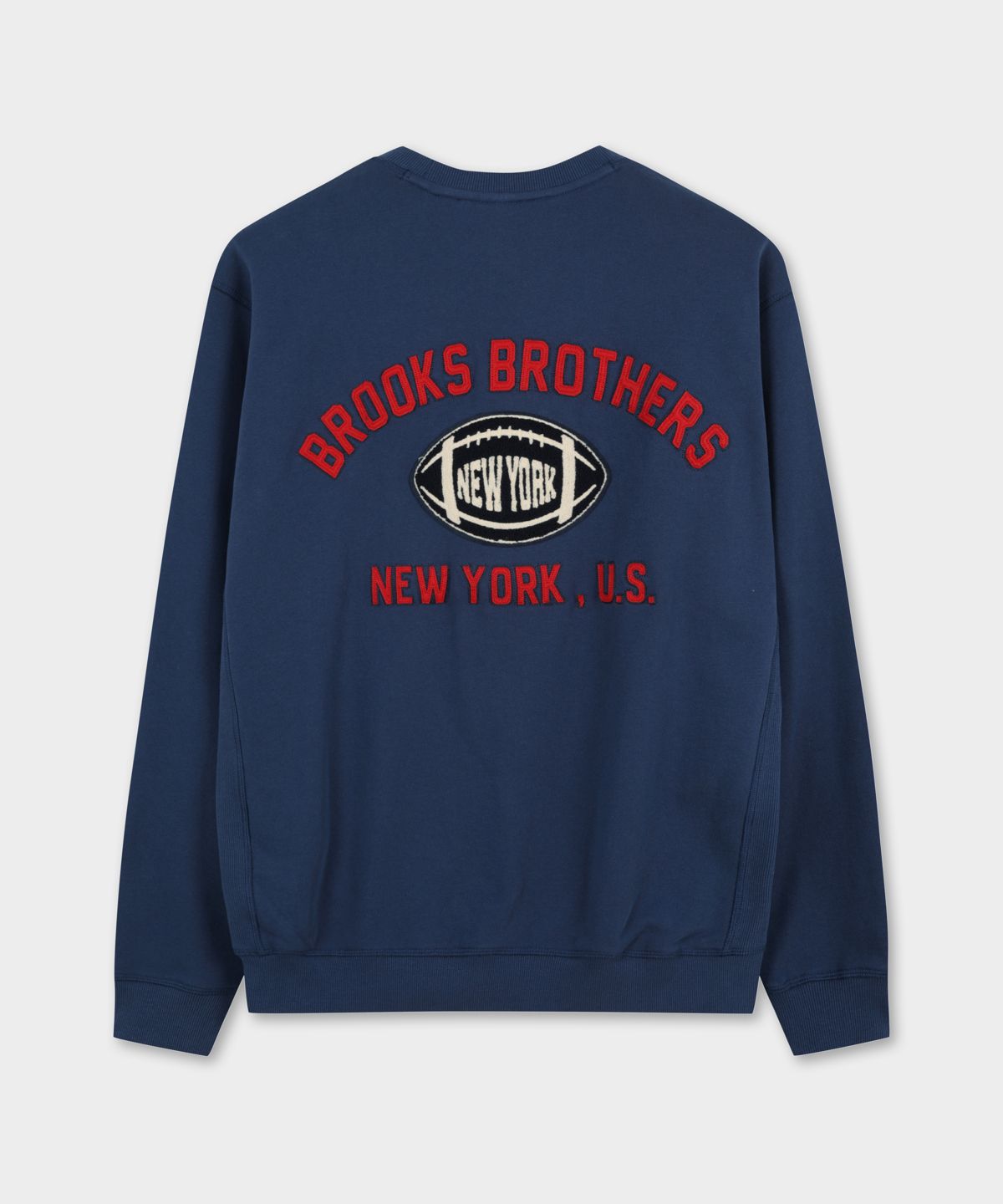 브룩스 브라더스(BROOKS BROTHERS) [Heritage] Rugby Ball 스웨트셔츠 (네이비) (BBNPMHG302)
