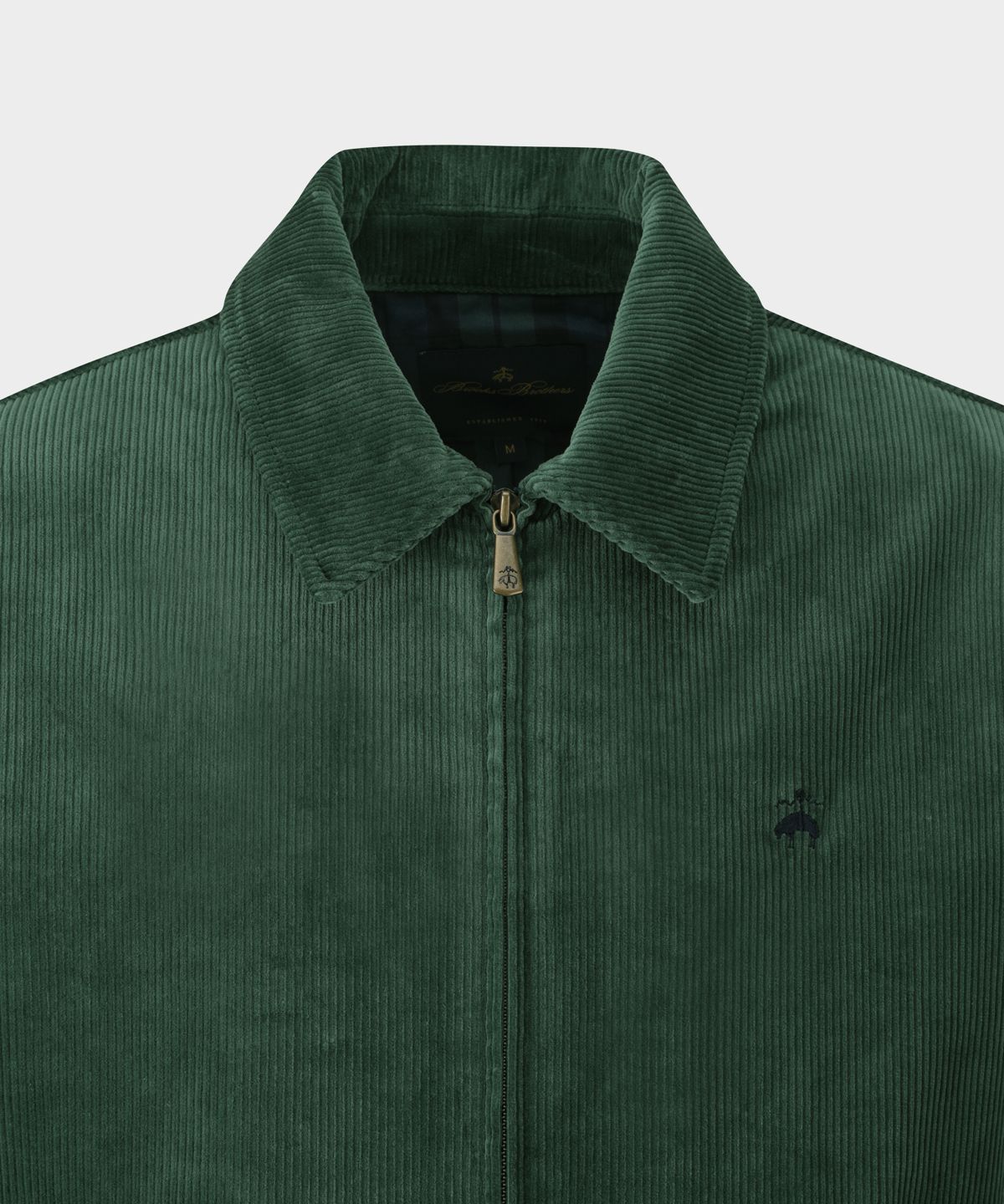 브룩스 브라더스(BROOKS BROTHERS) 코듀로이 드리즐러 점퍼 (그린) (BBOTMBG310)