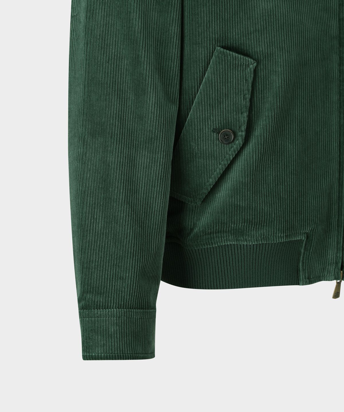 브룩스 브라더스(BROOKS BROTHERS) 코듀로이 드리즐러 점퍼 (그린) (BBOTMBG310)