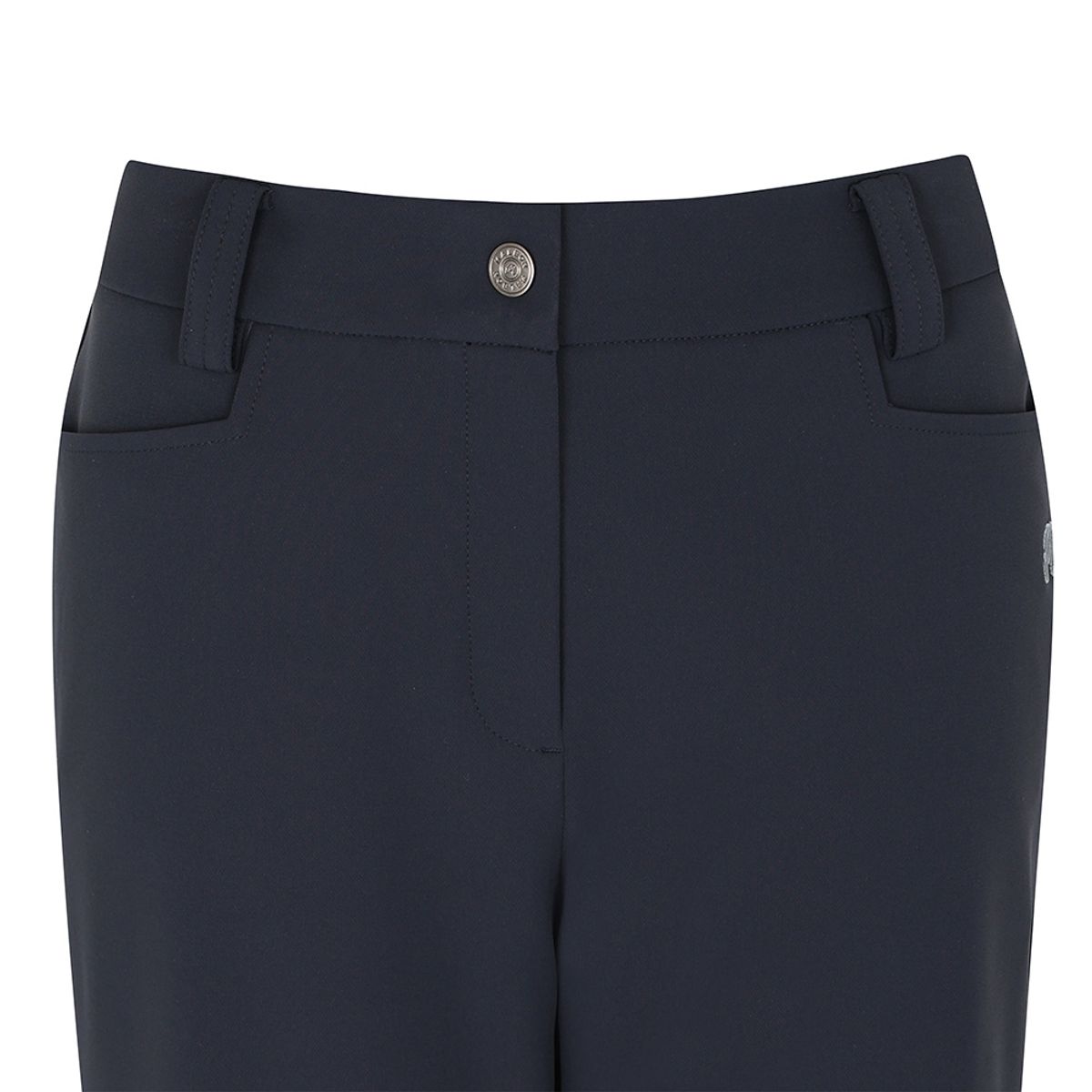 말본 골프(MALBON GOLF) 슬림핏 부츠컷 팬츠 NAVY (WOMAN)