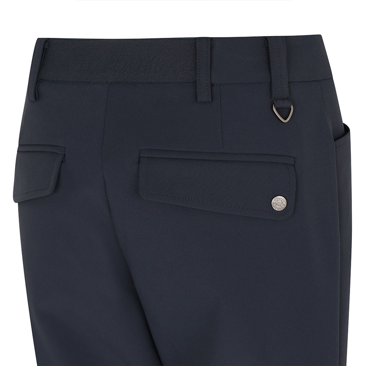 말본 골프(MALBON GOLF) 슬림핏 부츠컷 팬츠 NAVY (WOMAN)