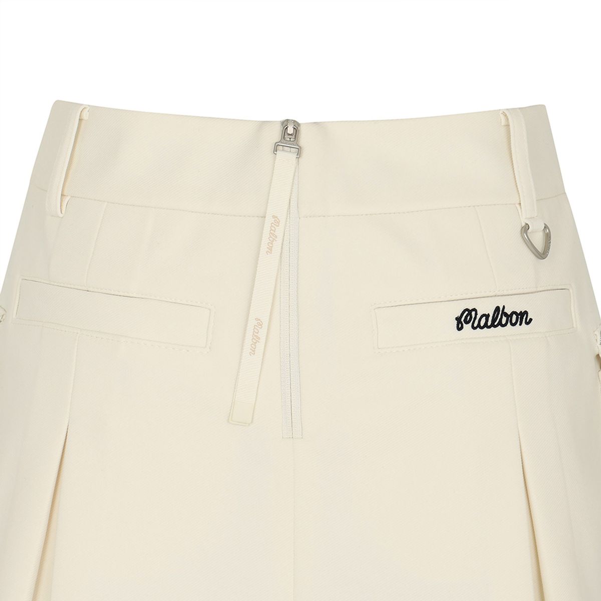 말본 골프(MALBON GOLF) 스티치 포인트 포켓 변형 스커트 OFF WHITE (WOMAN)