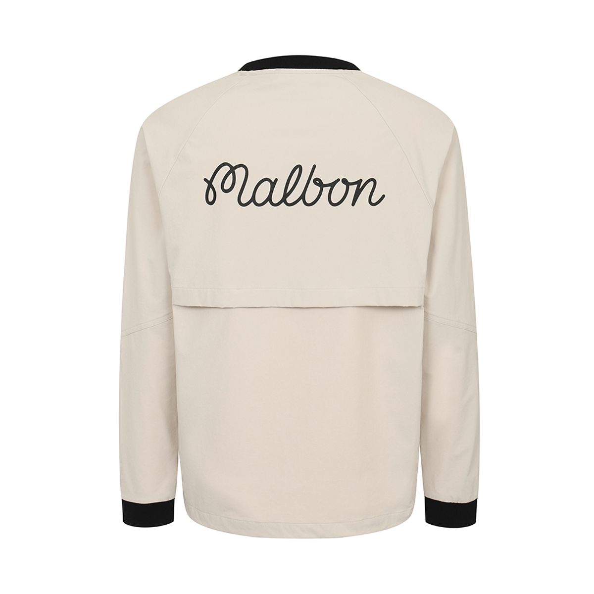 말본 골프(MALBON GOLF) 플레이어 라운드 넥 피스테 BEIGE (MAN)