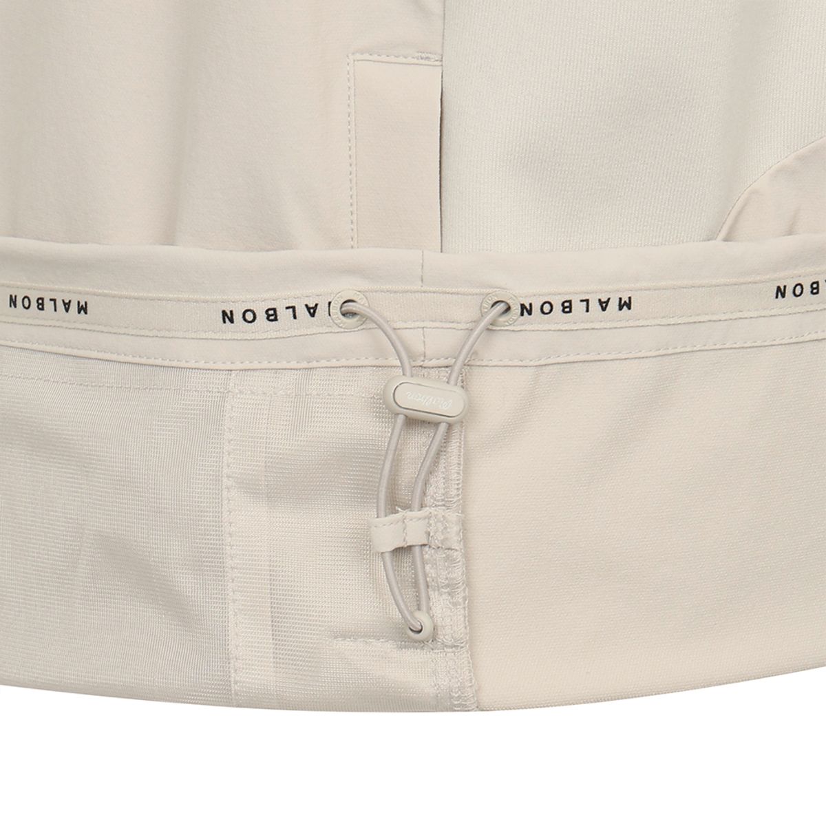 말본 골프(MALBON GOLF) 플레이어 라운드 넥 피스테 BEIGE (MAN)