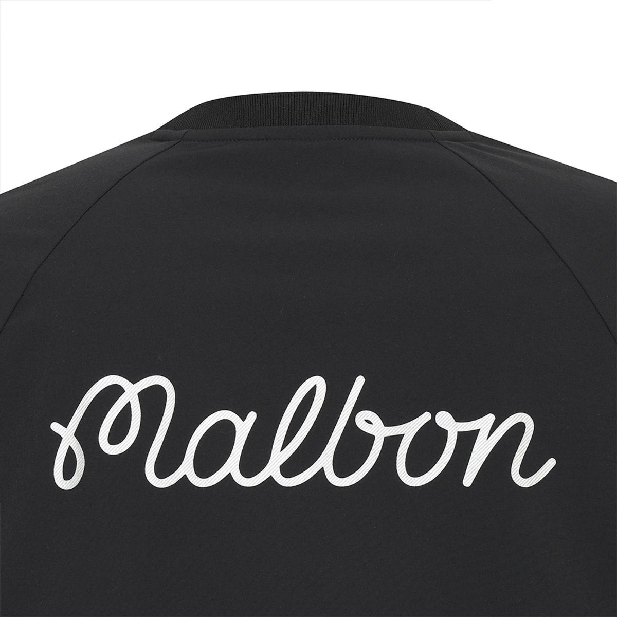 말본 골프(MALBON GOLF) 플레이어 라운드 넥 피스테 BLACK (MAN)
