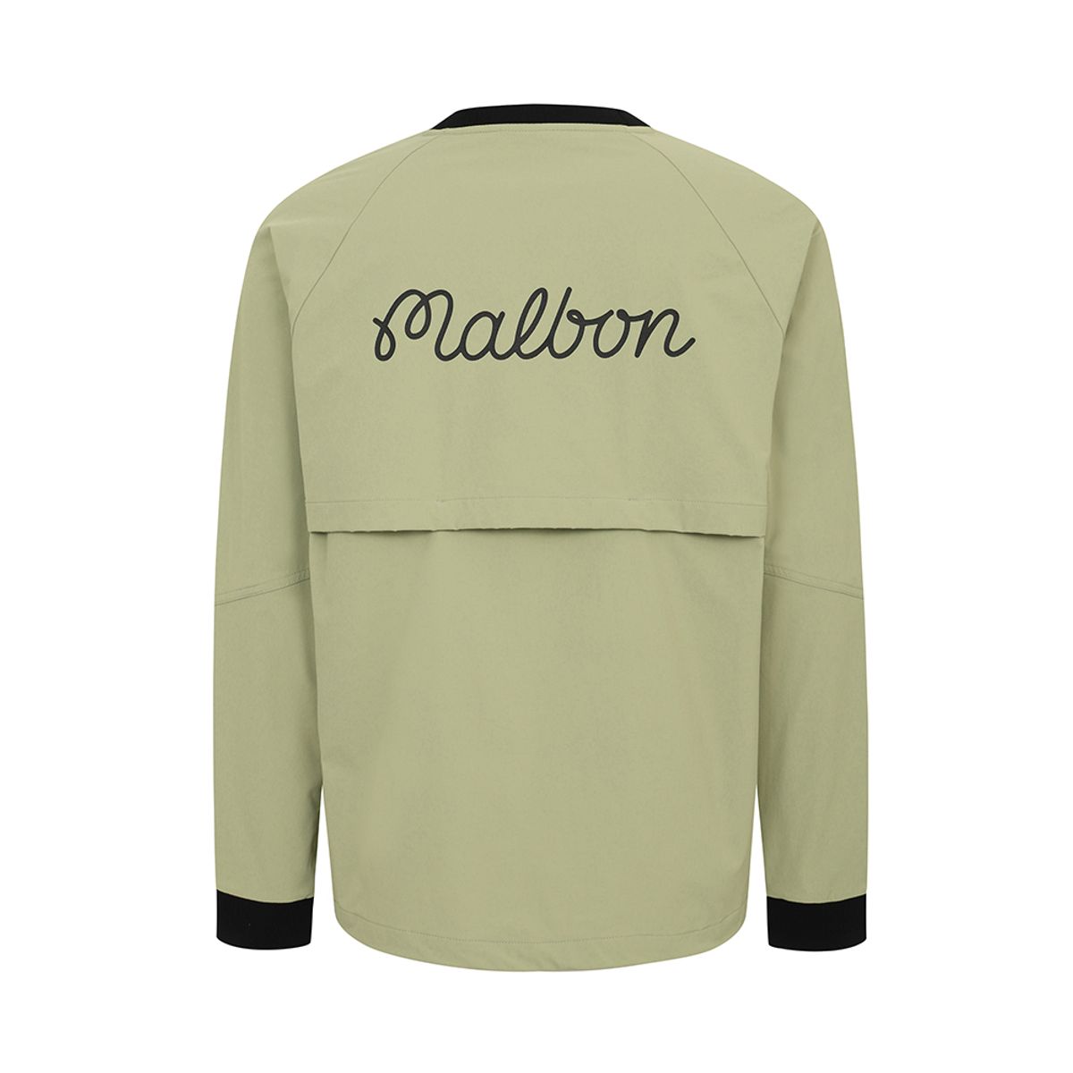 말본 골프(MALBON GOLF) 플레이어 라운드 넥 피스테 LIGHT KHAKI (MAN)
