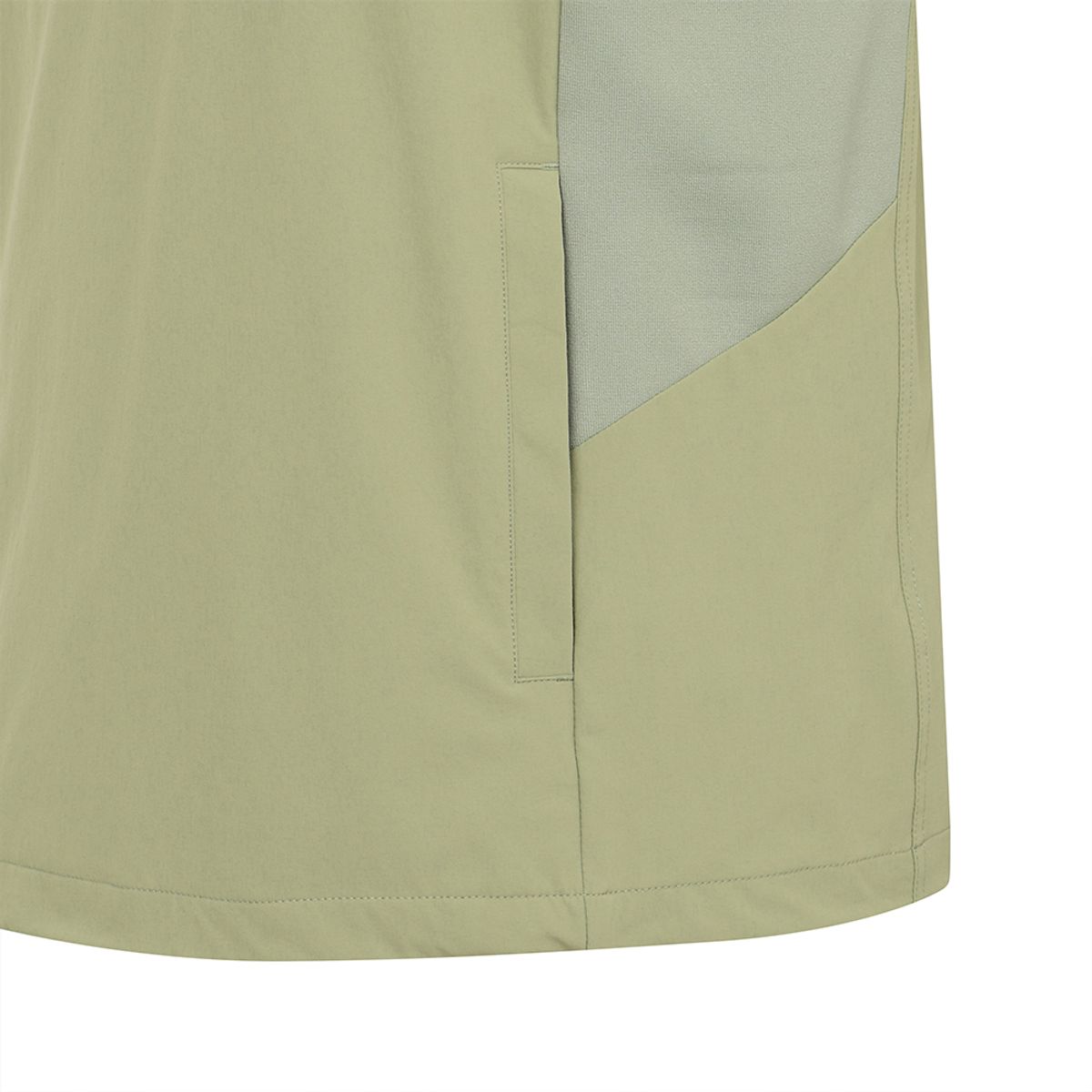 말본 골프(MALBON GOLF) 플레이어 라운드 넥 피스테 LIGHT KHAKI (MAN)