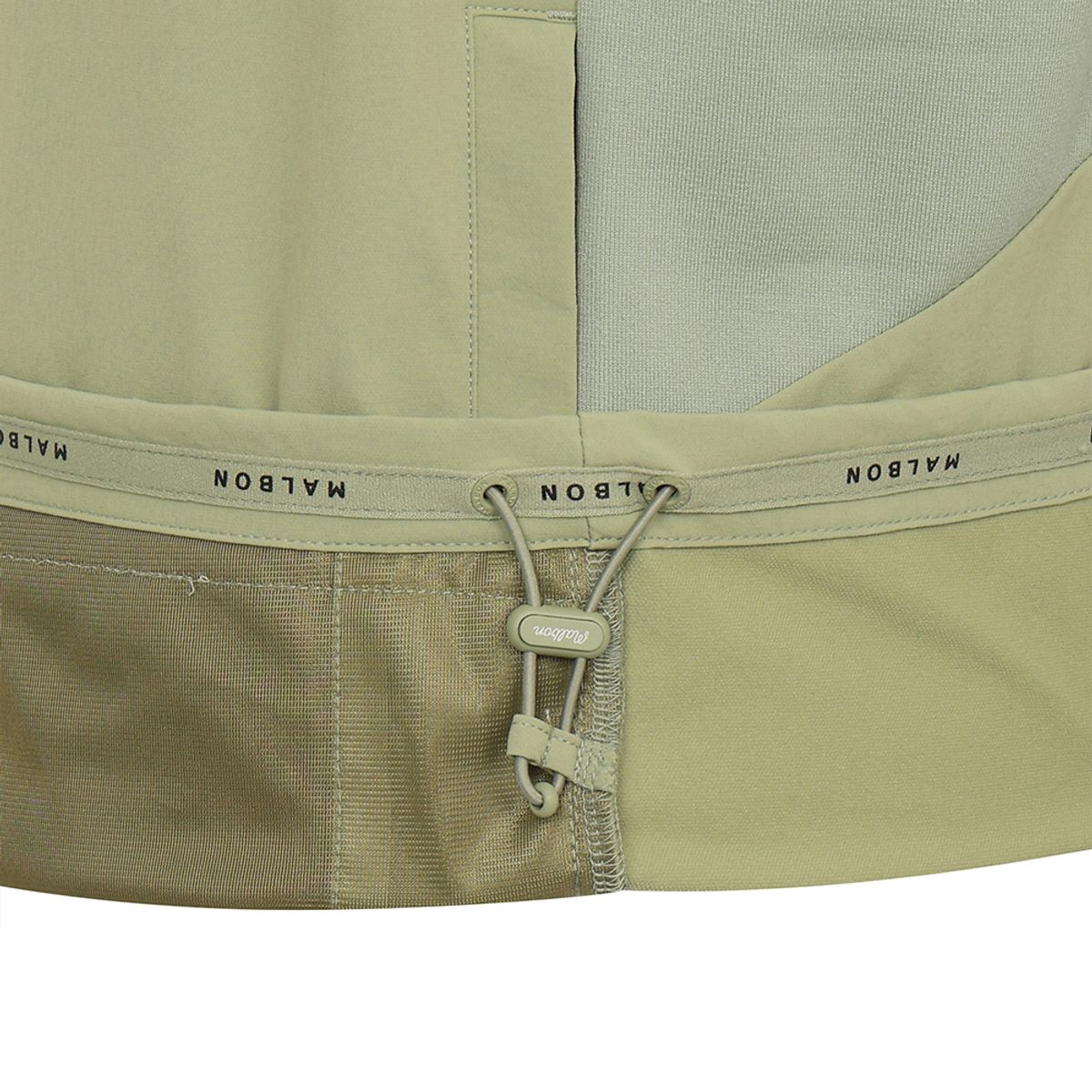 말본 골프(MALBON GOLF) 플레이어 라운드 넥 피스테 LIGHT KHAKI (MAN)