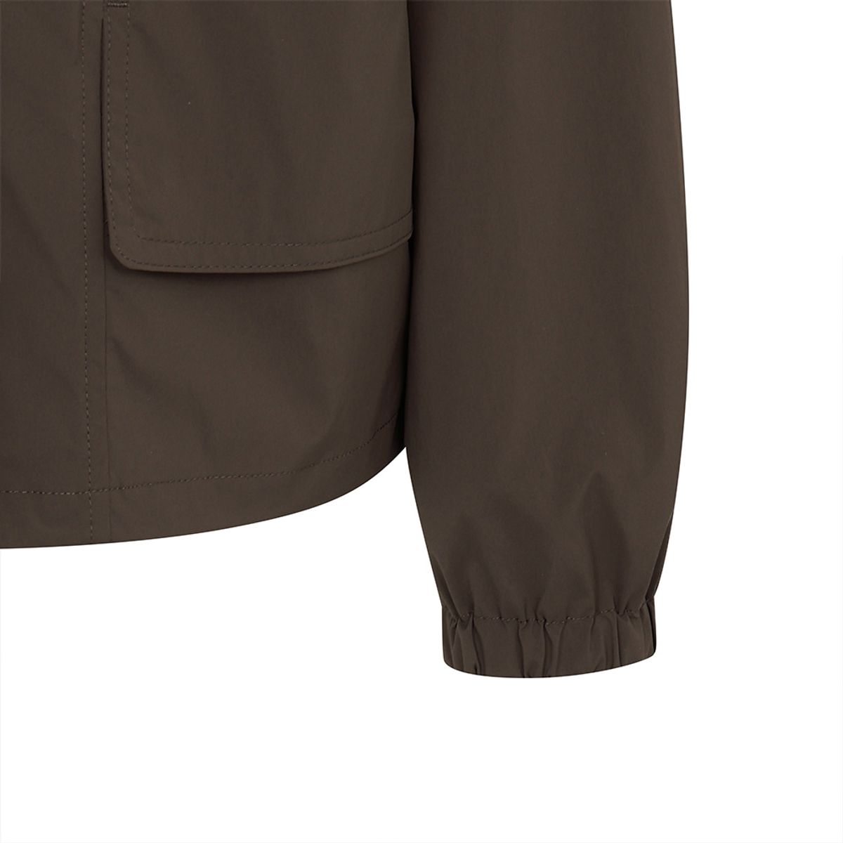 말본 골프(MALBON GOLF) 여성 메쉬 안감 후드 자켓 BROWN (WOMAN)
