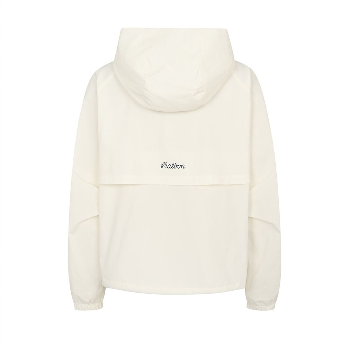 말본 골프(MALBON GOLF) 여성 메쉬 안감 후드 자켓 OFF WHITE (WOMAN)