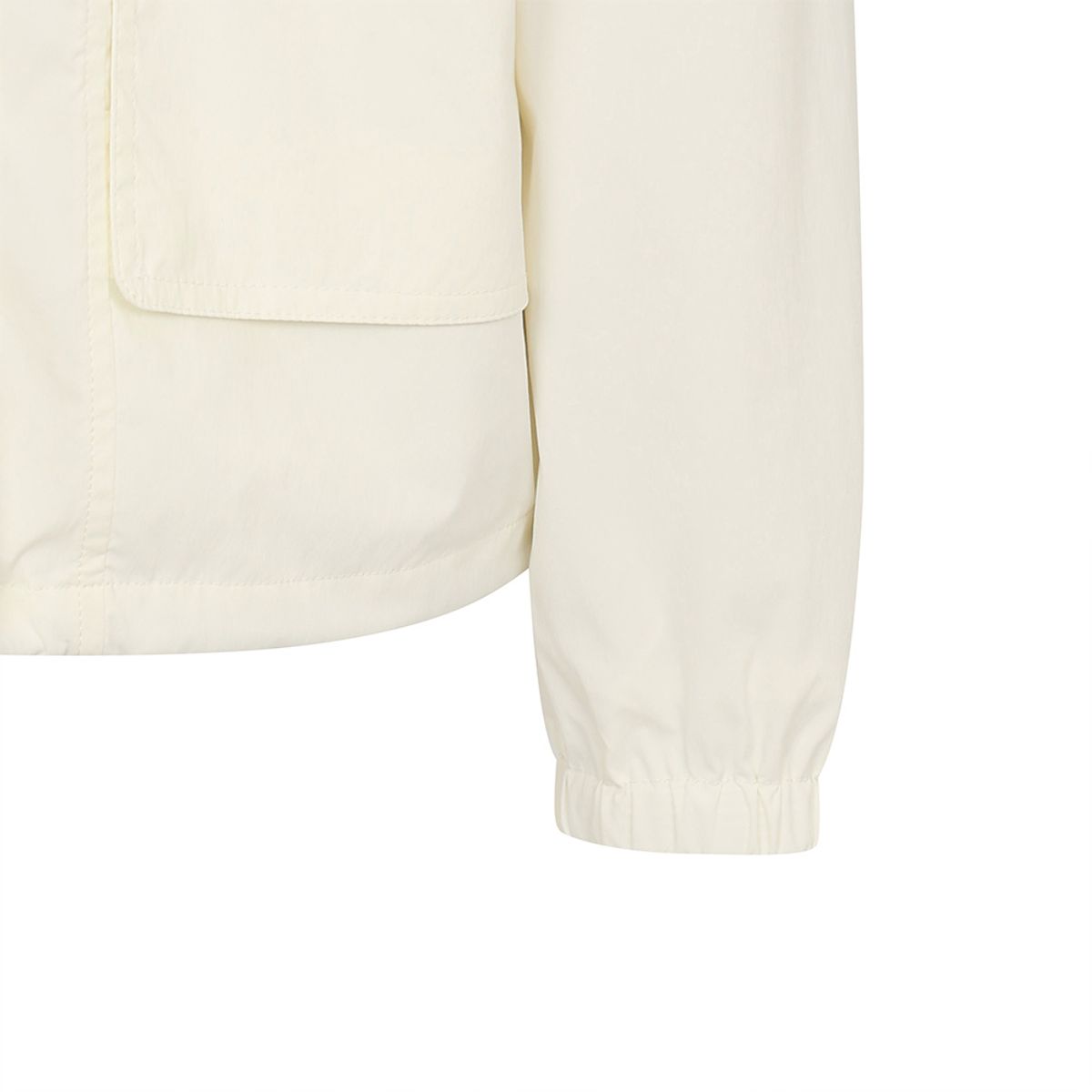 말본 골프(MALBON GOLF) 여성 메쉬 안감 후드 자켓 OFF WHITE (WOMAN)