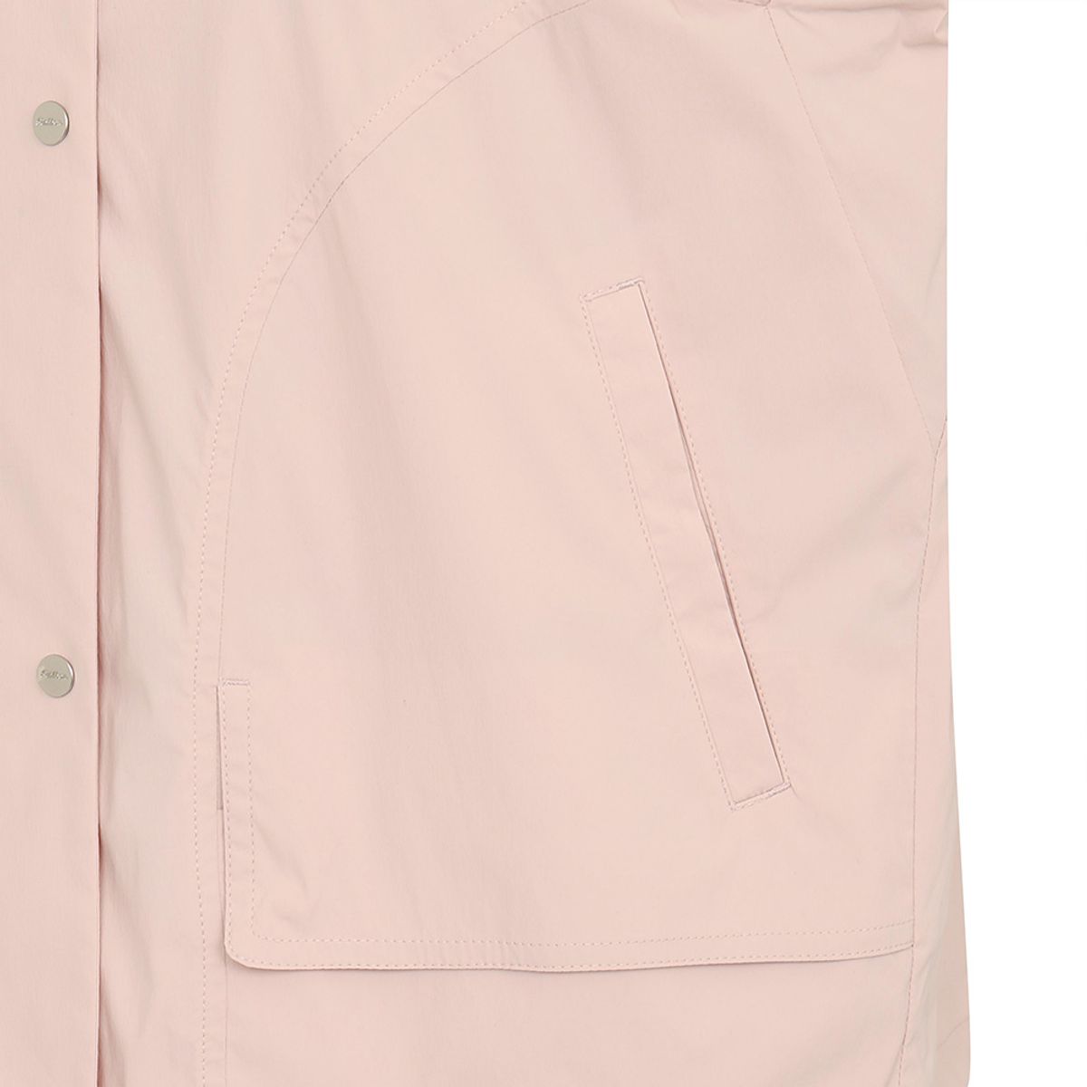 말본 골프(MALBON GOLF) 여성 메쉬 안감 후드 자켓 LIGHT PINK (WOMAN)
