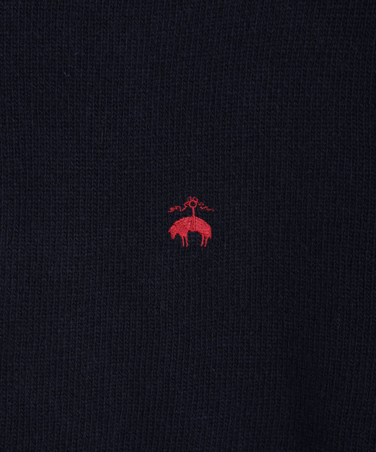 브룩스 브라더스(BROOKS BROTHERS) 울 솔리드 스웨터 (다크네이비) (BBWRMOG402)
