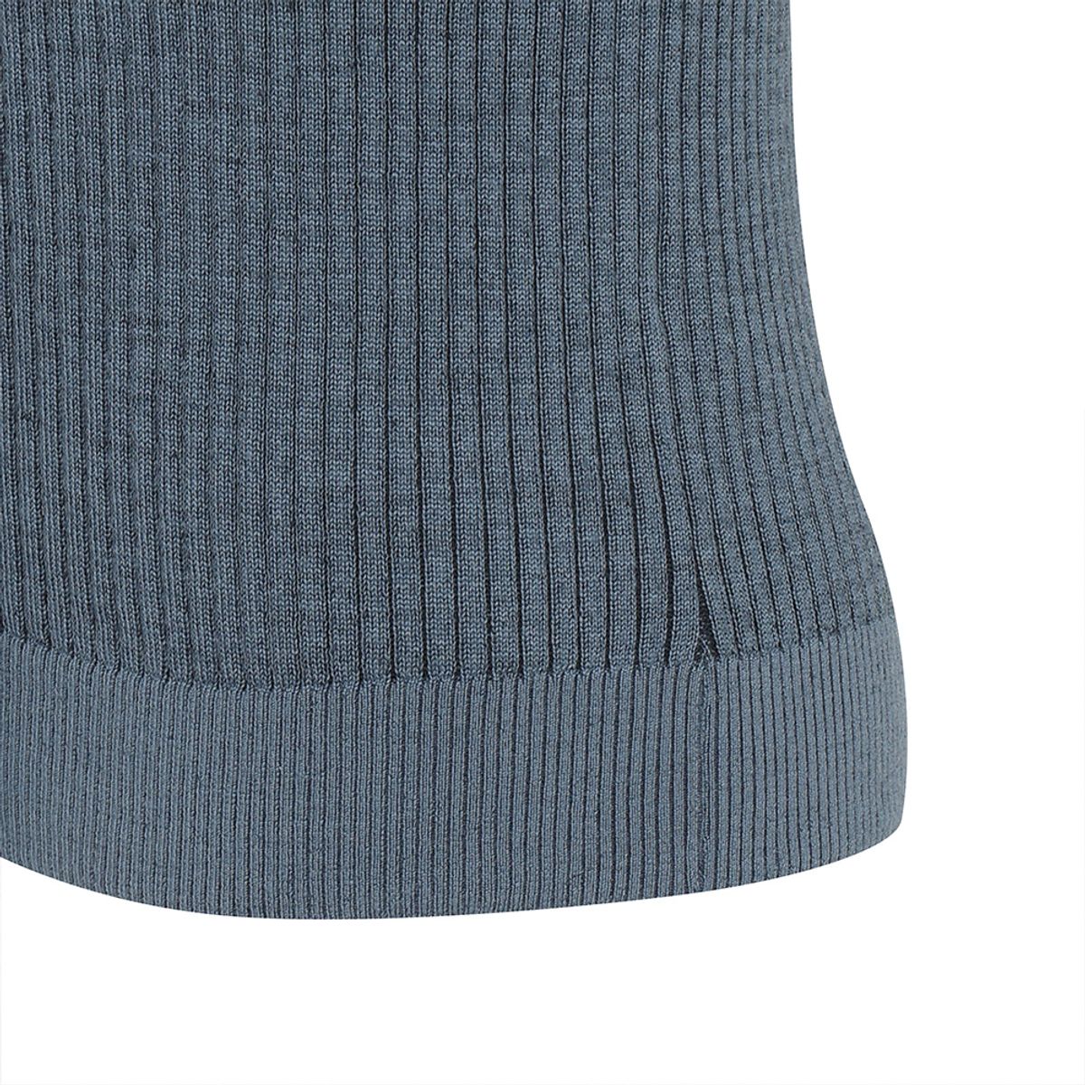 말본 골프(MALBON GOLF) 여성 투톤 골지 니트 가디건 NAVY (WOMAN)