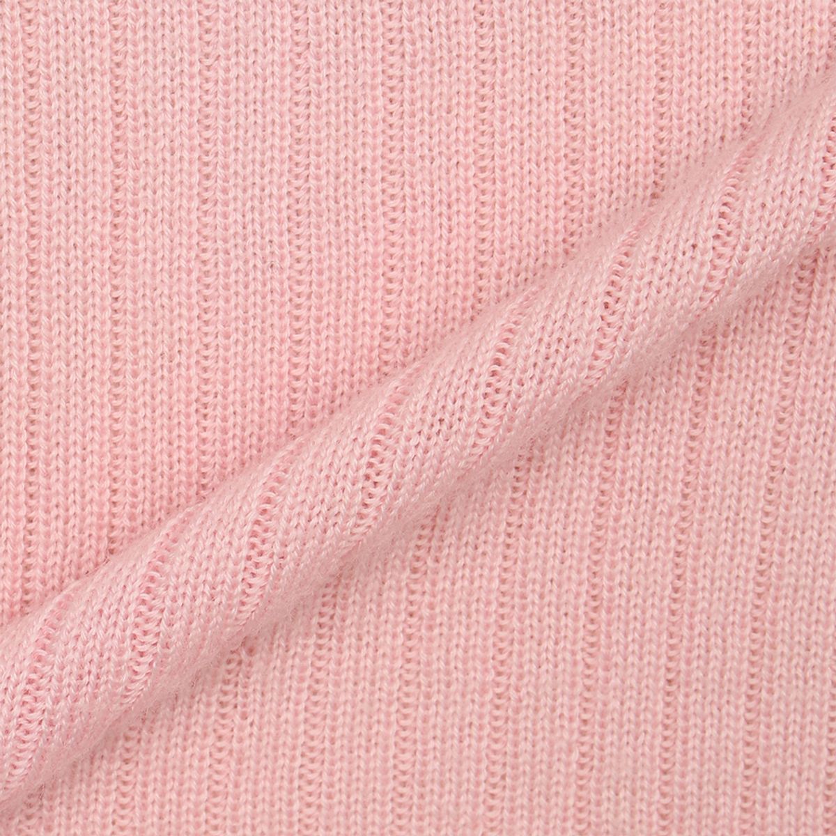 말본 골프(MALBON GOLF) 여성 투톤 골지 니트 가디건 LIGHT PINK (WOMAN)