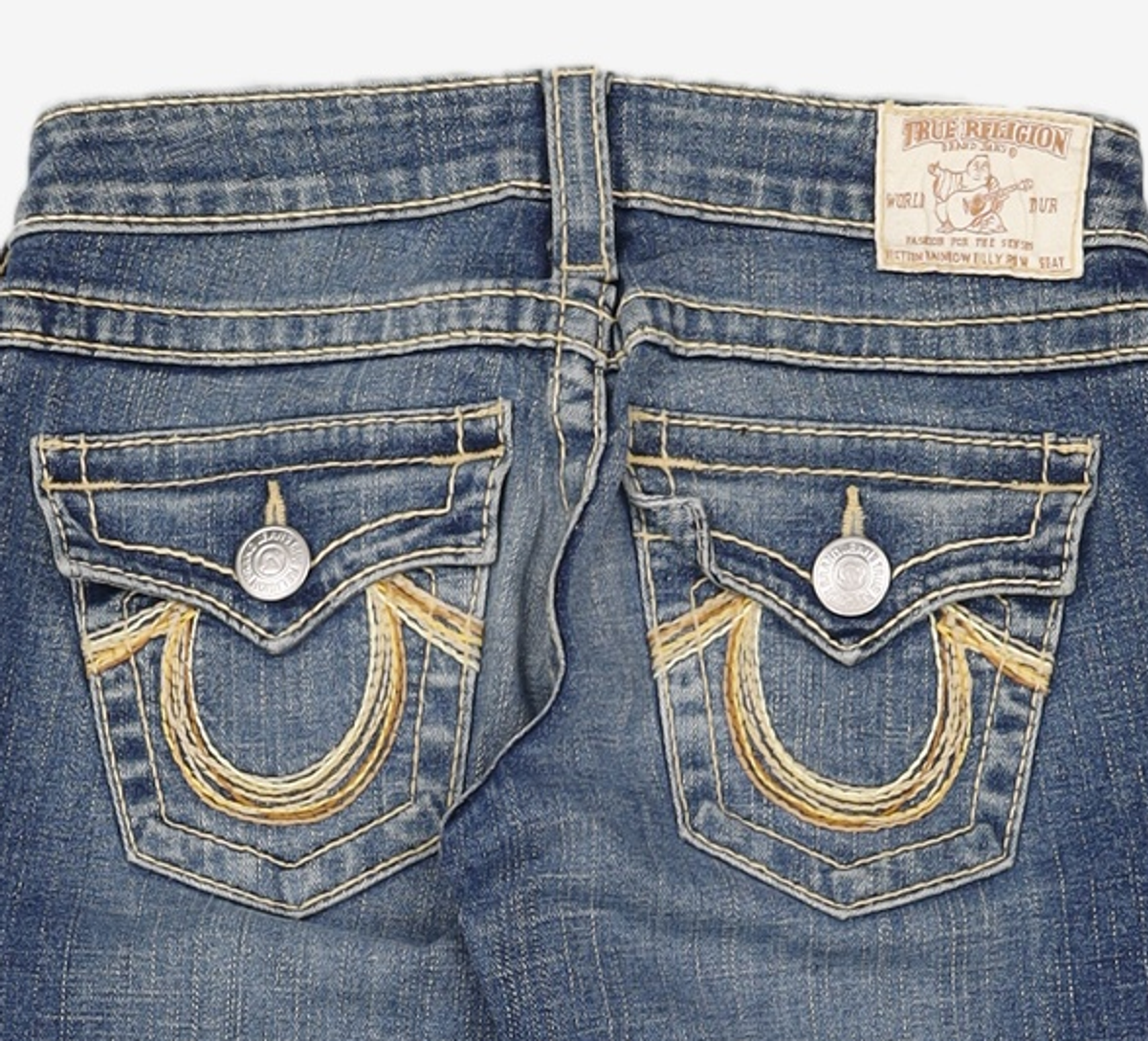 트루릴리젼(TRUERELIGION) 청/데님 팬츠 25