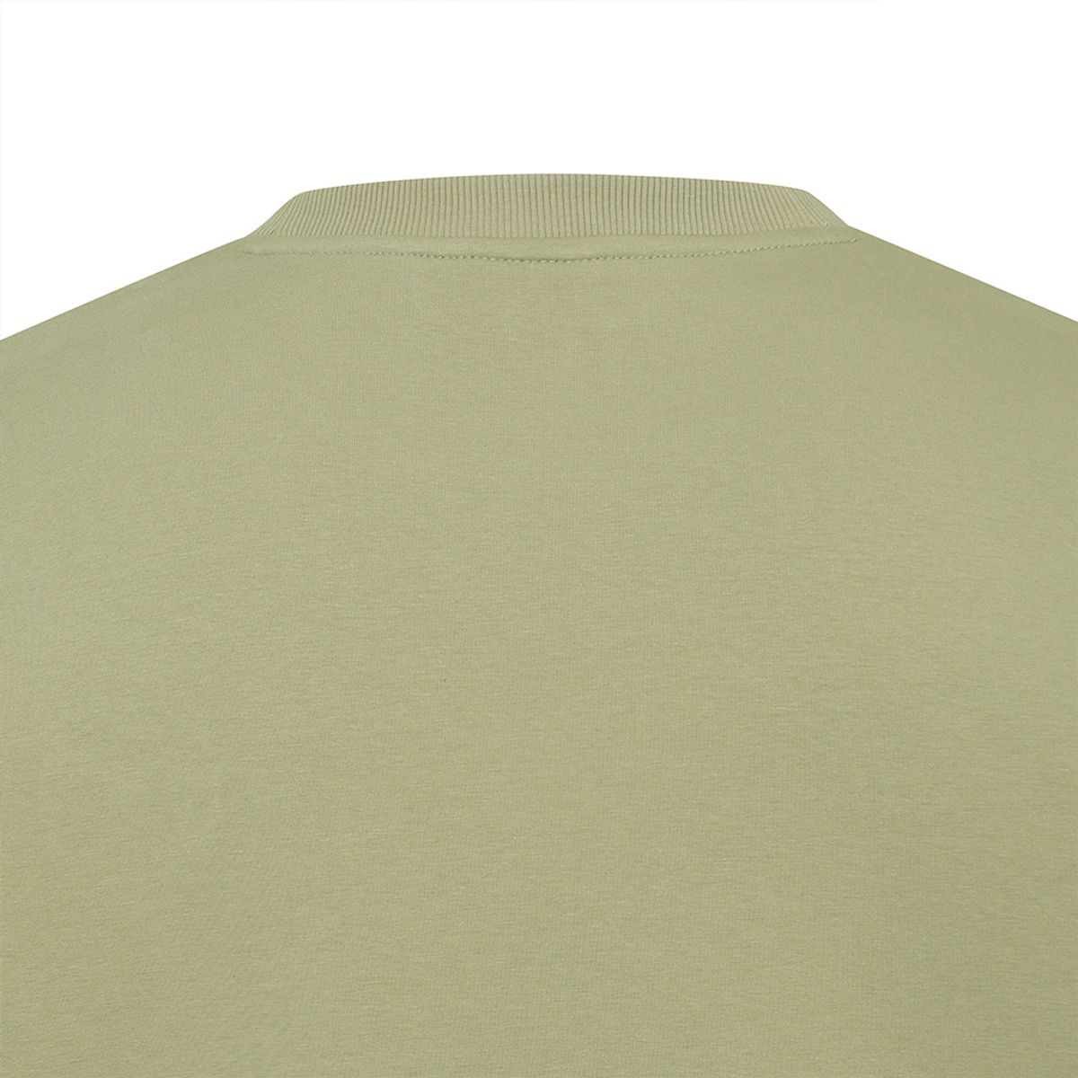 말본 골프(MALBON GOLF) 버킷 베이직 유니 라운드 맨투맨 LIGHT KHAKI